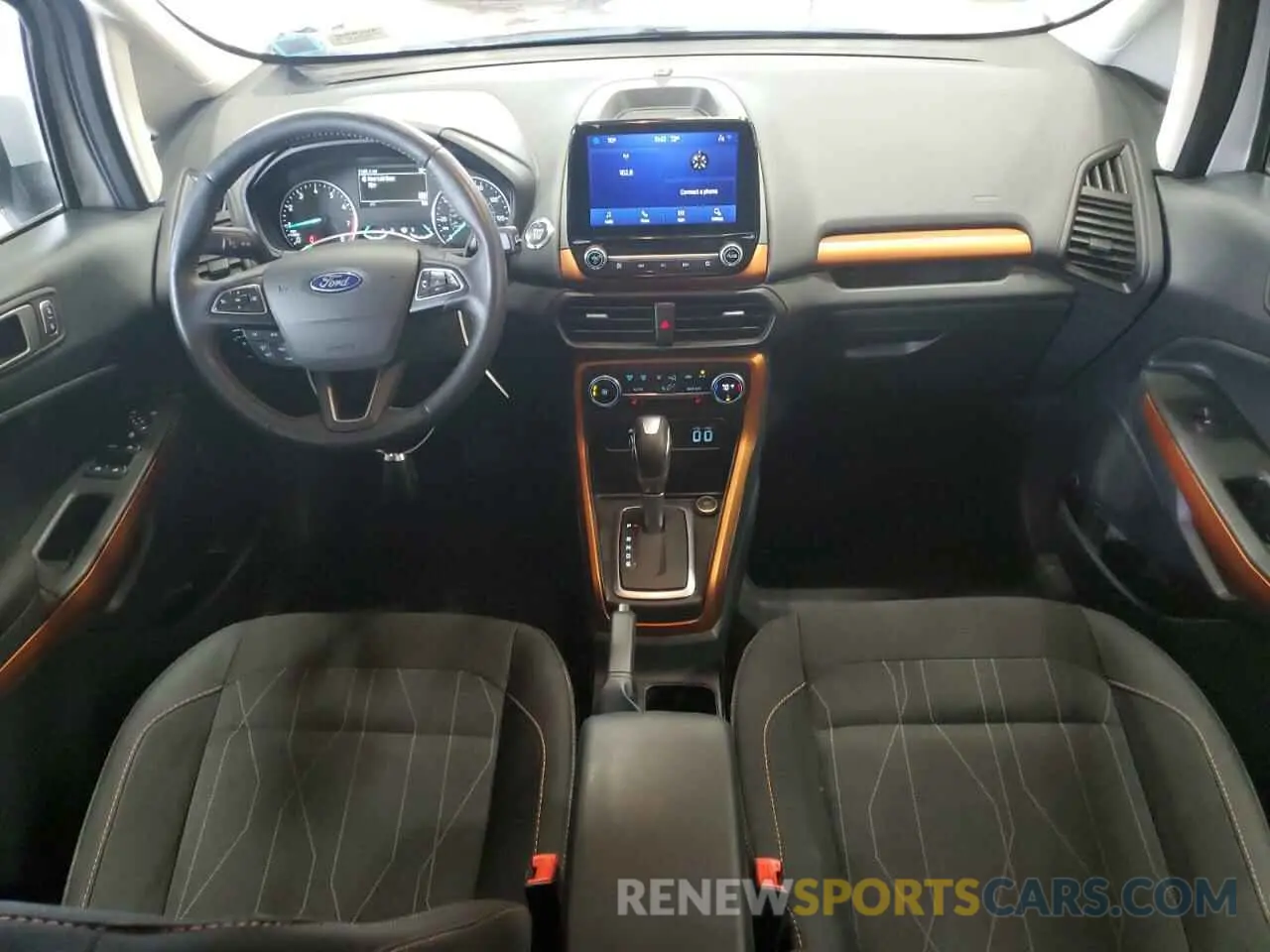8 Фотография поврежденного автомобиля MAJ6S3GL1NC458390 FORD ECOSPORT 2022
