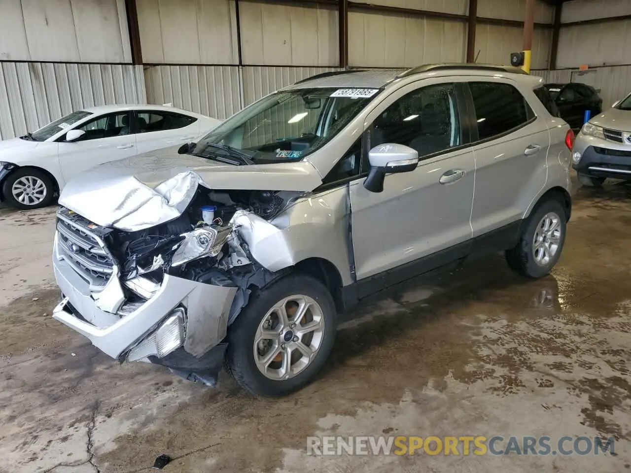 1 Photograph of a damaged car MAJ6S3GL2NC462822 FORD ECOSPORT 2022