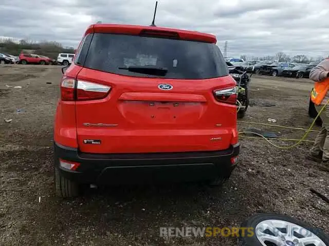 15 Photograph of a damaged car MAJ6S3GL4NC466502 FORD ECOSPORT 2022