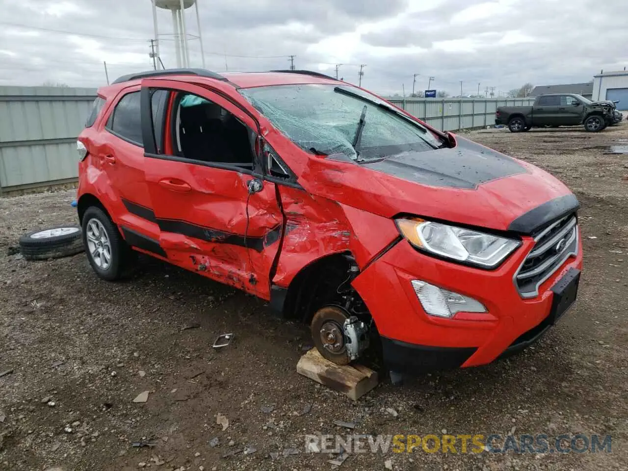 4 Photograph of a damaged car MAJ6S3GL4NC466502 FORD ECOSPORT 2022