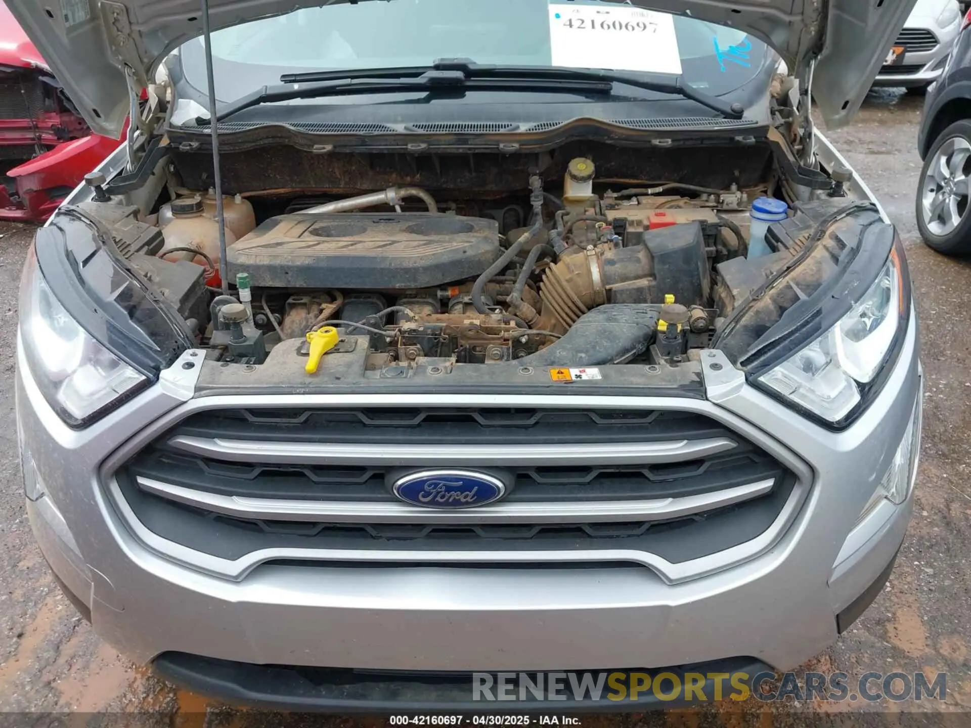 10 Photograph of a damaged car MAJ6S3GL4NC469920 FORD ECOSPORT 2022