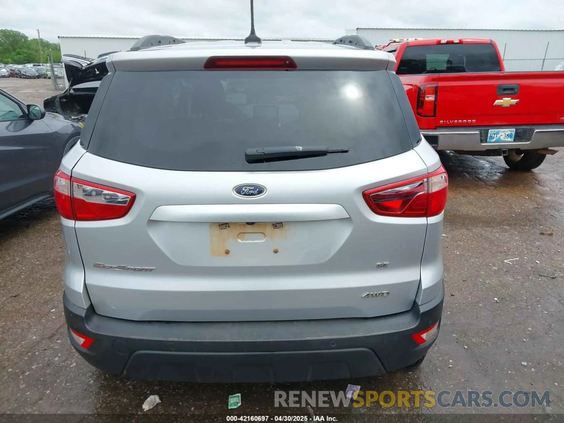 16 Photograph of a damaged car MAJ6S3GL4NC469920 FORD ECOSPORT 2022