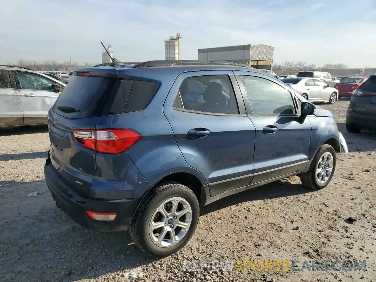 3 Фотография поврежденного автомобиля MAJ6S3GL4NC469965 FORD ECOSPORT 2022