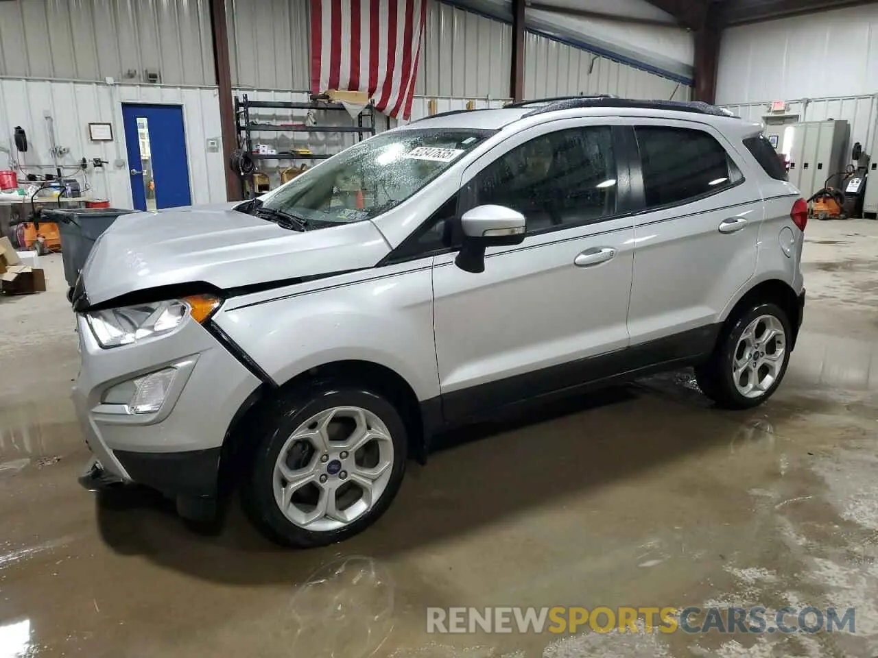 1 Photograph of a damaged car MAJ6S3GL4NC472526 FORD ECOSPORT 2022