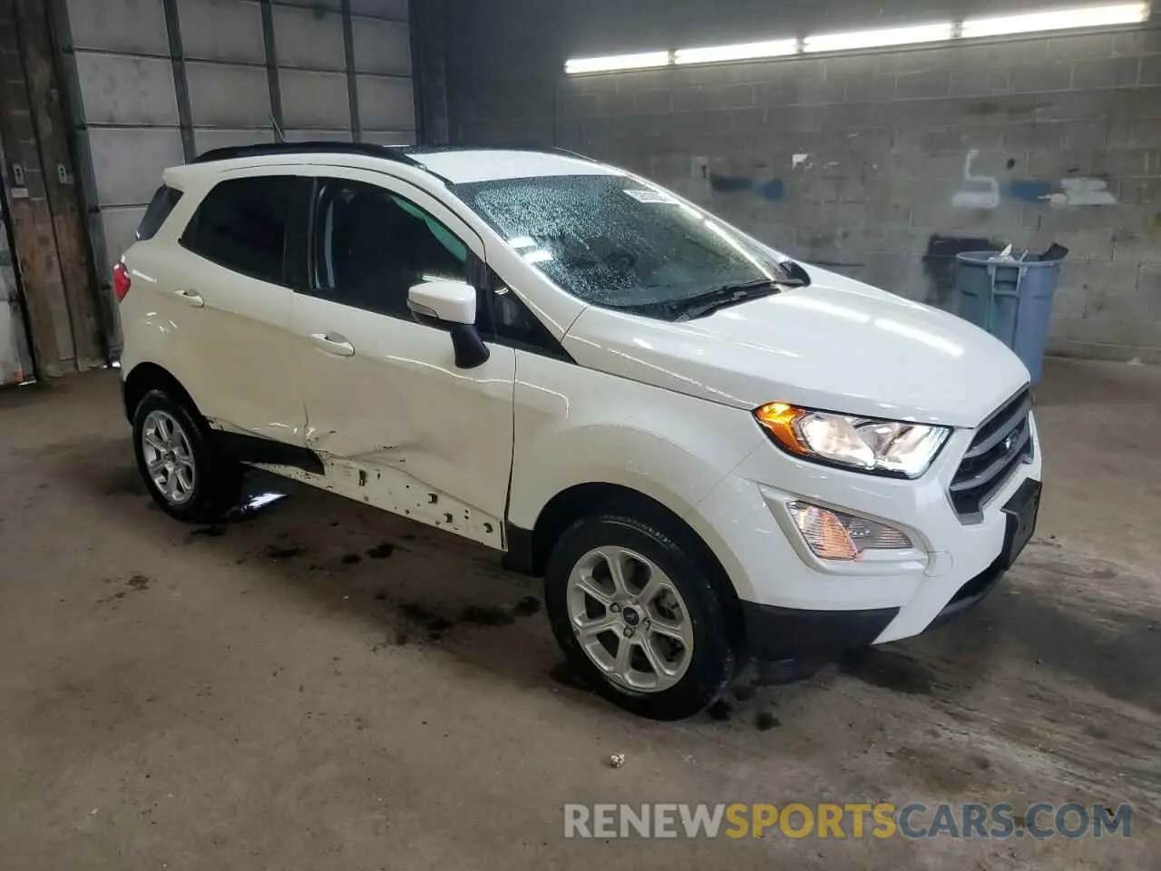 4 Photograph of a damaged car MAJ6S3GL4NC475684 FORD ECOSPORT 2022
