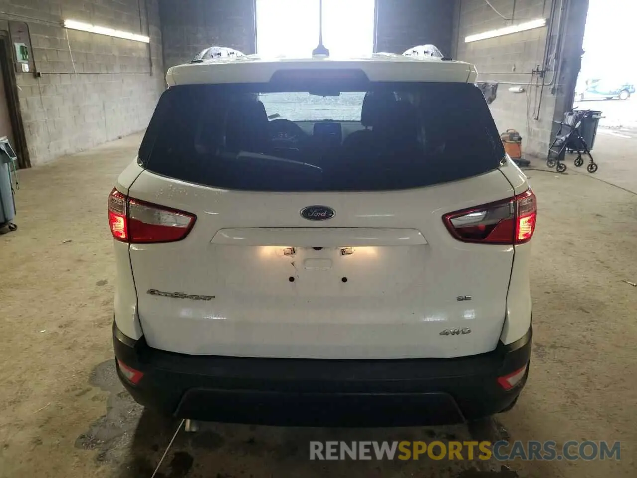 6 Photograph of a damaged car MAJ6S3GL4NC475684 FORD ECOSPORT 2022