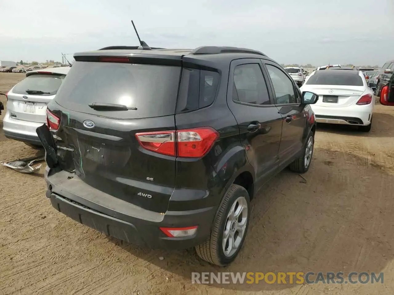 3 Фотография поврежденного автомобиля MAJ6S3GL5NC458764 FORD ECOSPORT 2022