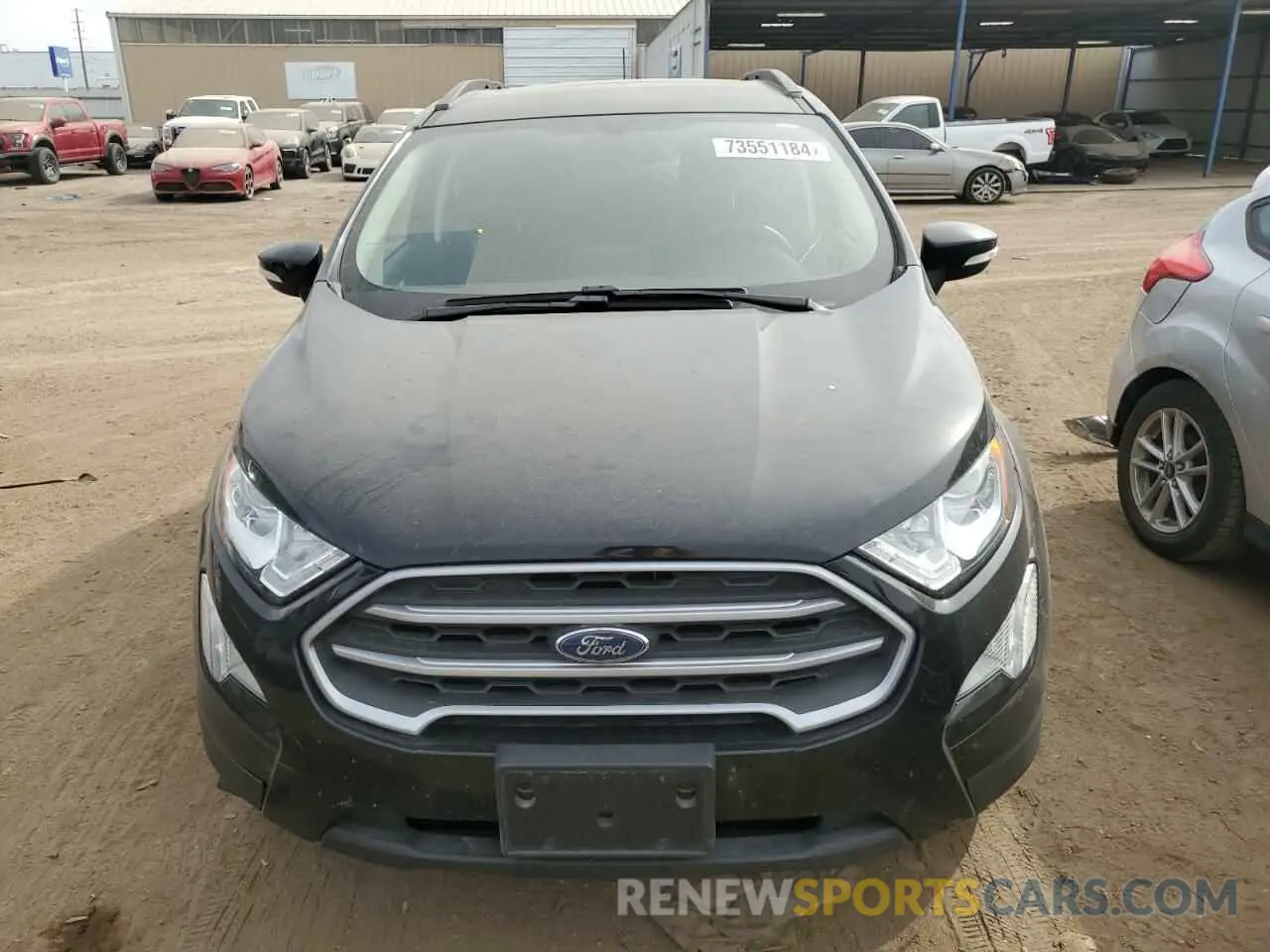 5 Фотография поврежденного автомобиля MAJ6S3GL5NC458764 FORD ECOSPORT 2022