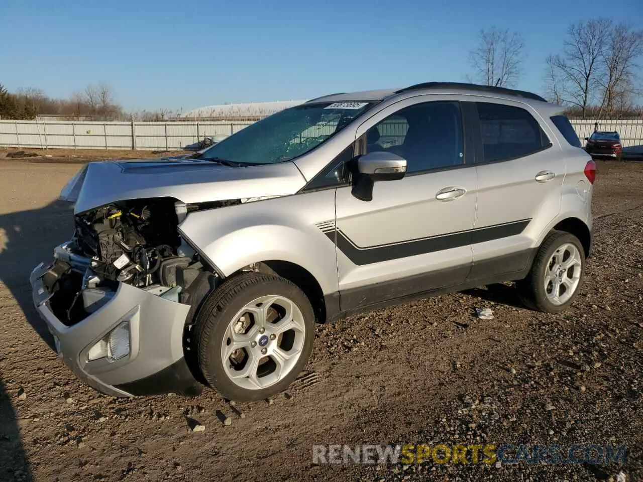 1 Фотография поврежденного автомобиля MAJ6S3GL5NC461213 FORD ECOSPORT 2022