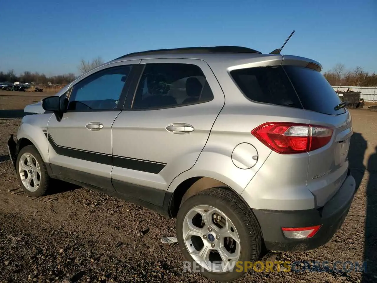 2 Фотография поврежденного автомобиля MAJ6S3GL5NC461213 FORD ECOSPORT 2022