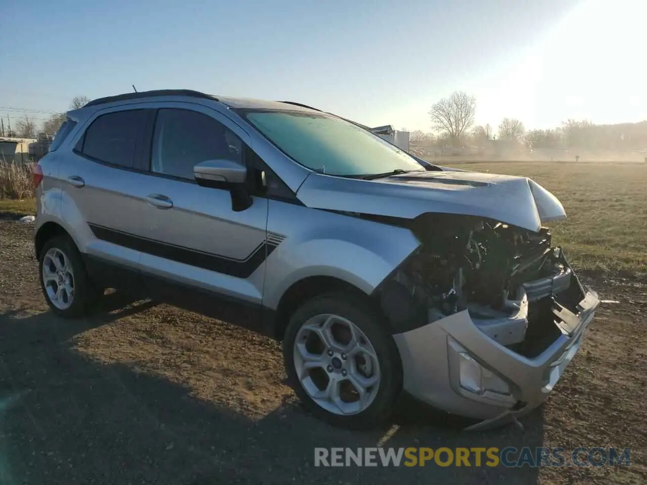 4 Фотография поврежденного автомобиля MAJ6S3GL5NC461213 FORD ECOSPORT 2022