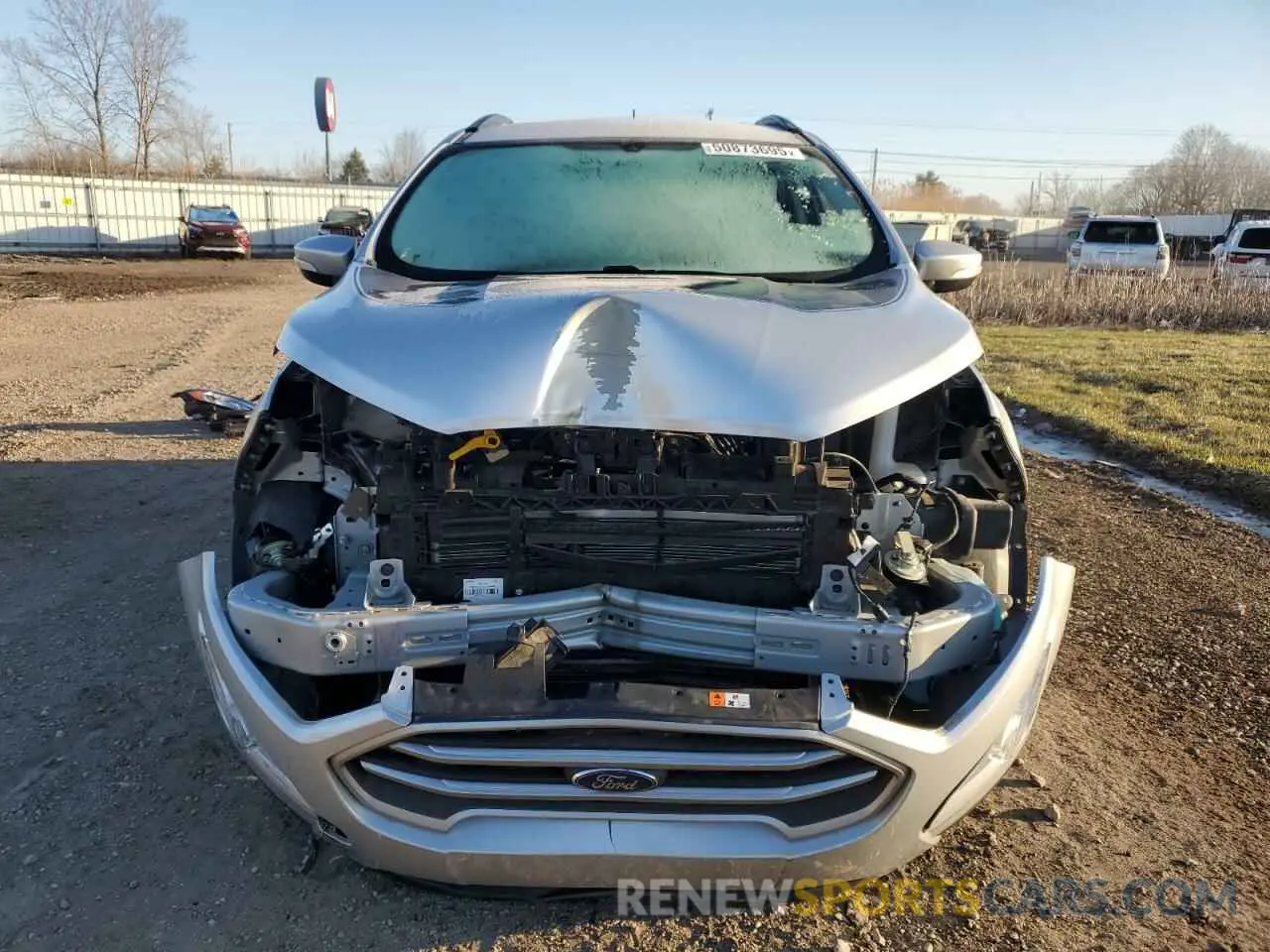 5 Фотография поврежденного автомобиля MAJ6S3GL5NC461213 FORD ECOSPORT 2022