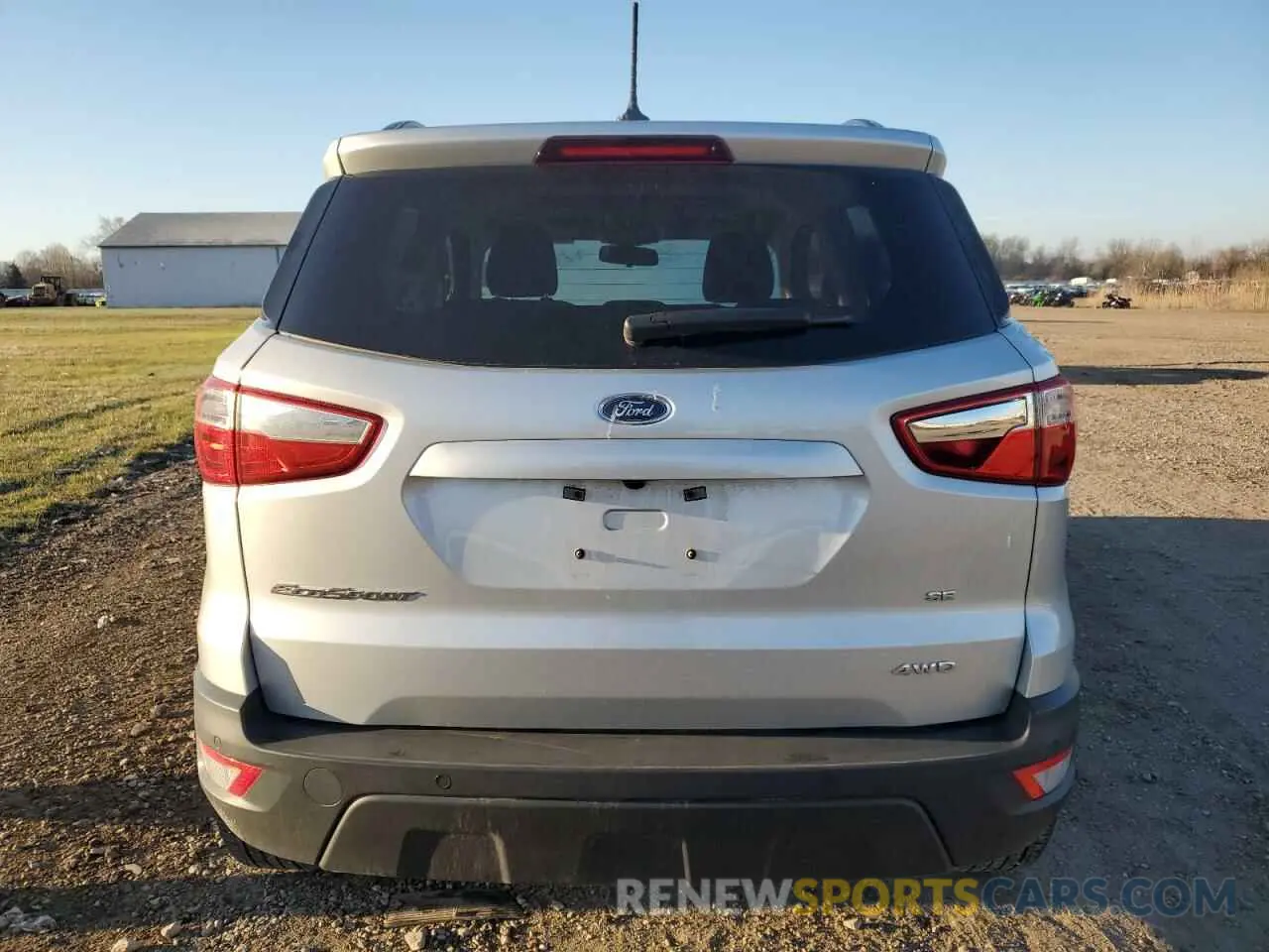 6 Фотография поврежденного автомобиля MAJ6S3GL5NC461213 FORD ECOSPORT 2022