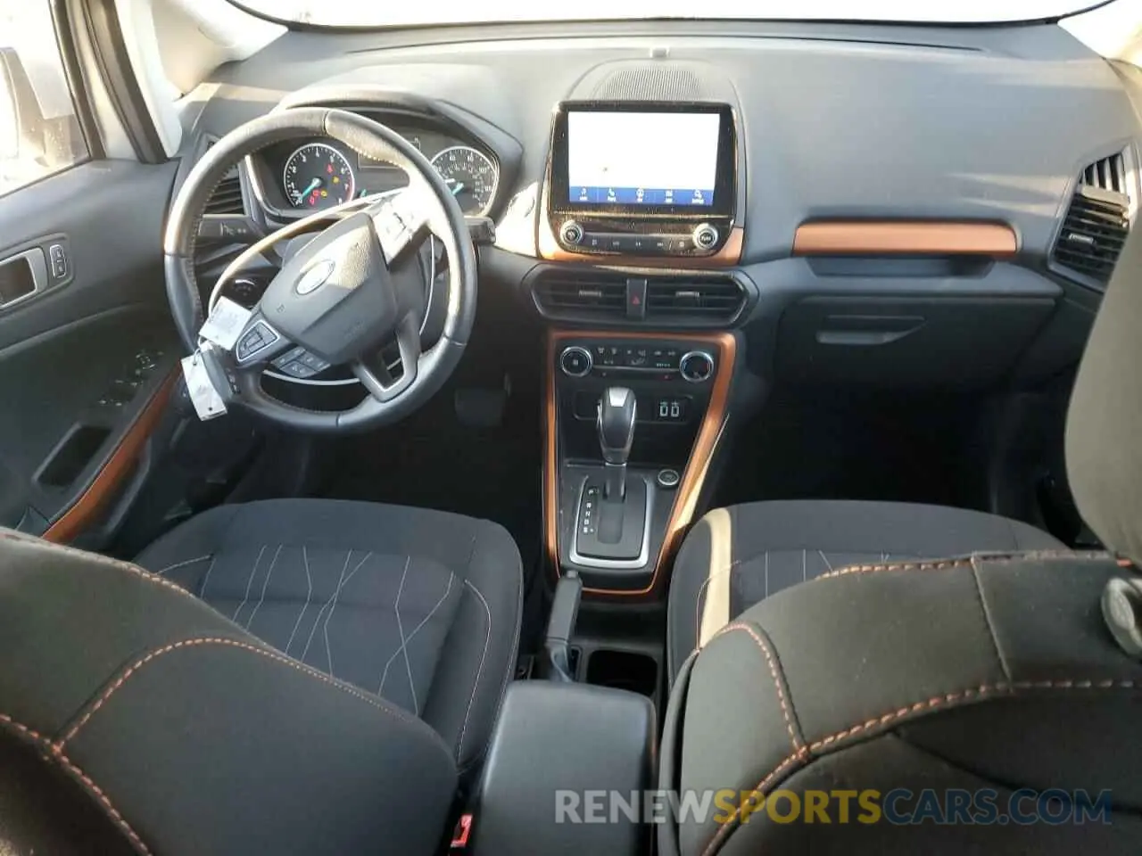 8 Фотография поврежденного автомобиля MAJ6S3GL5NC461213 FORD ECOSPORT 2022