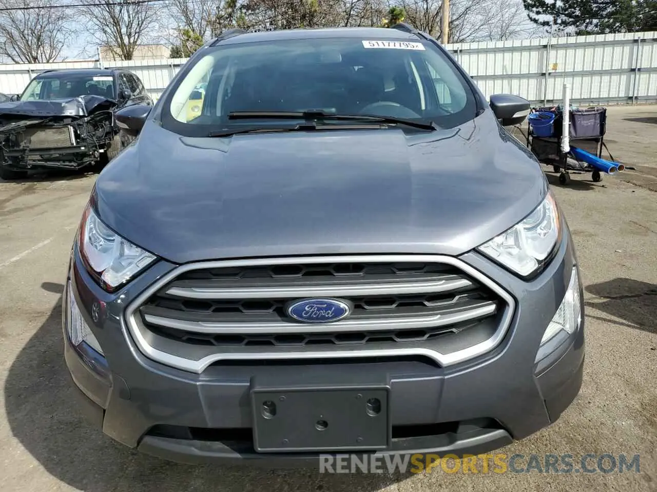 5 Фотография поврежденного автомобиля MAJ6S3GL6NC458725 FORD ECOSPORT 2022
