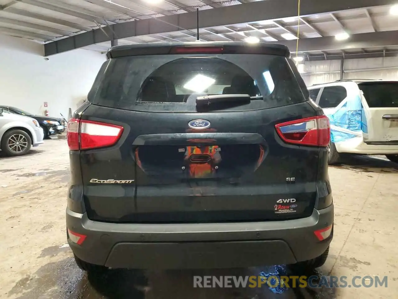 6 Фотография поврежденного автомобиля MAJ6S3GL6NC460748 FORD ECOSPORT 2022