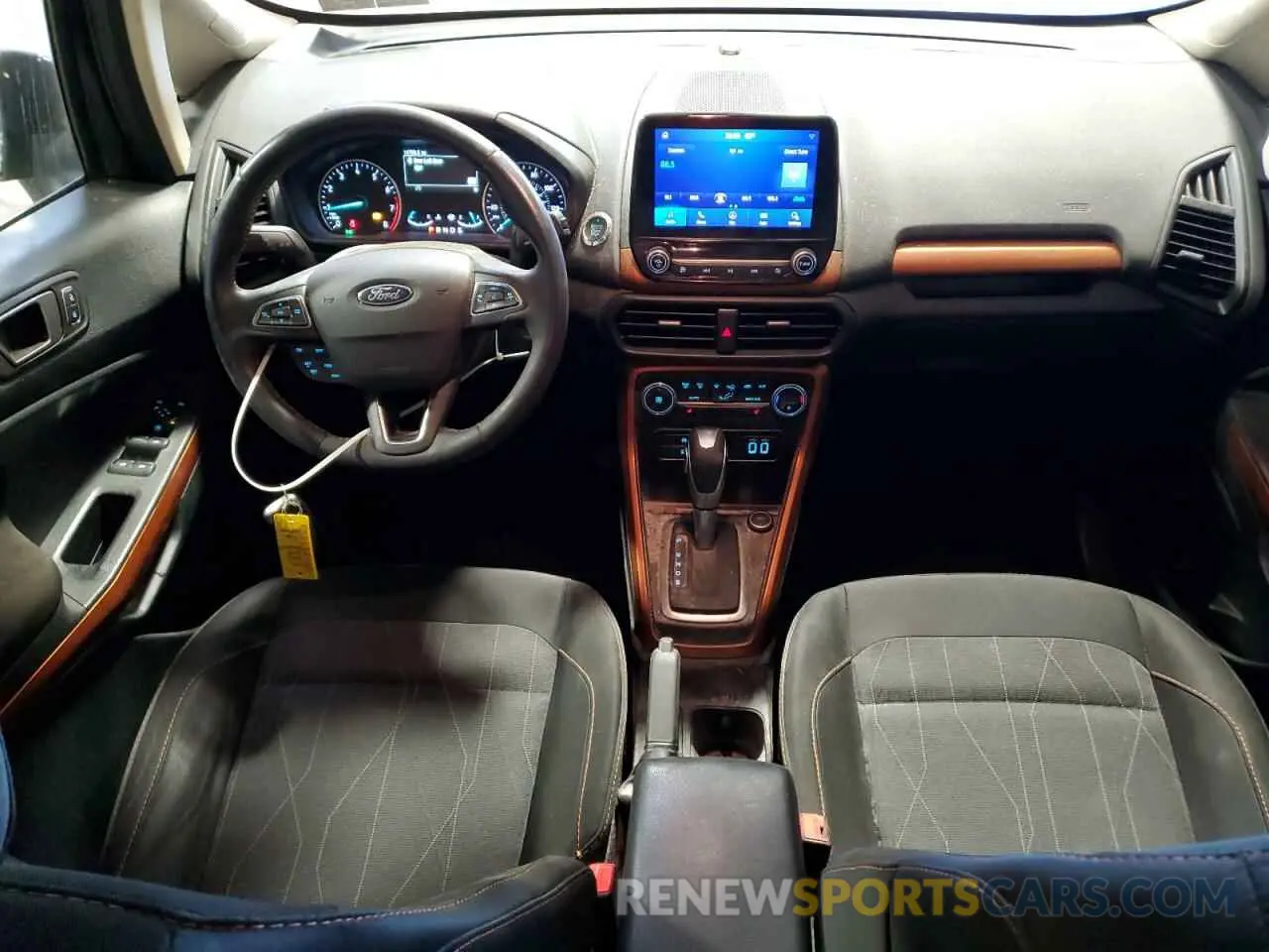 8 Фотография поврежденного автомобиля MAJ6S3GL6NC460748 FORD ECOSPORT 2022
