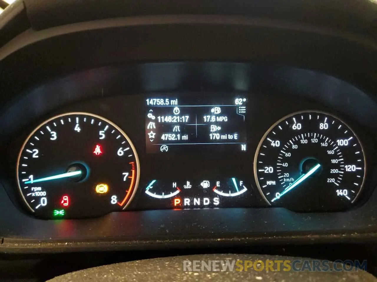 9 Фотография поврежденного автомобиля MAJ6S3GL6NC460748 FORD ECOSPORT 2022