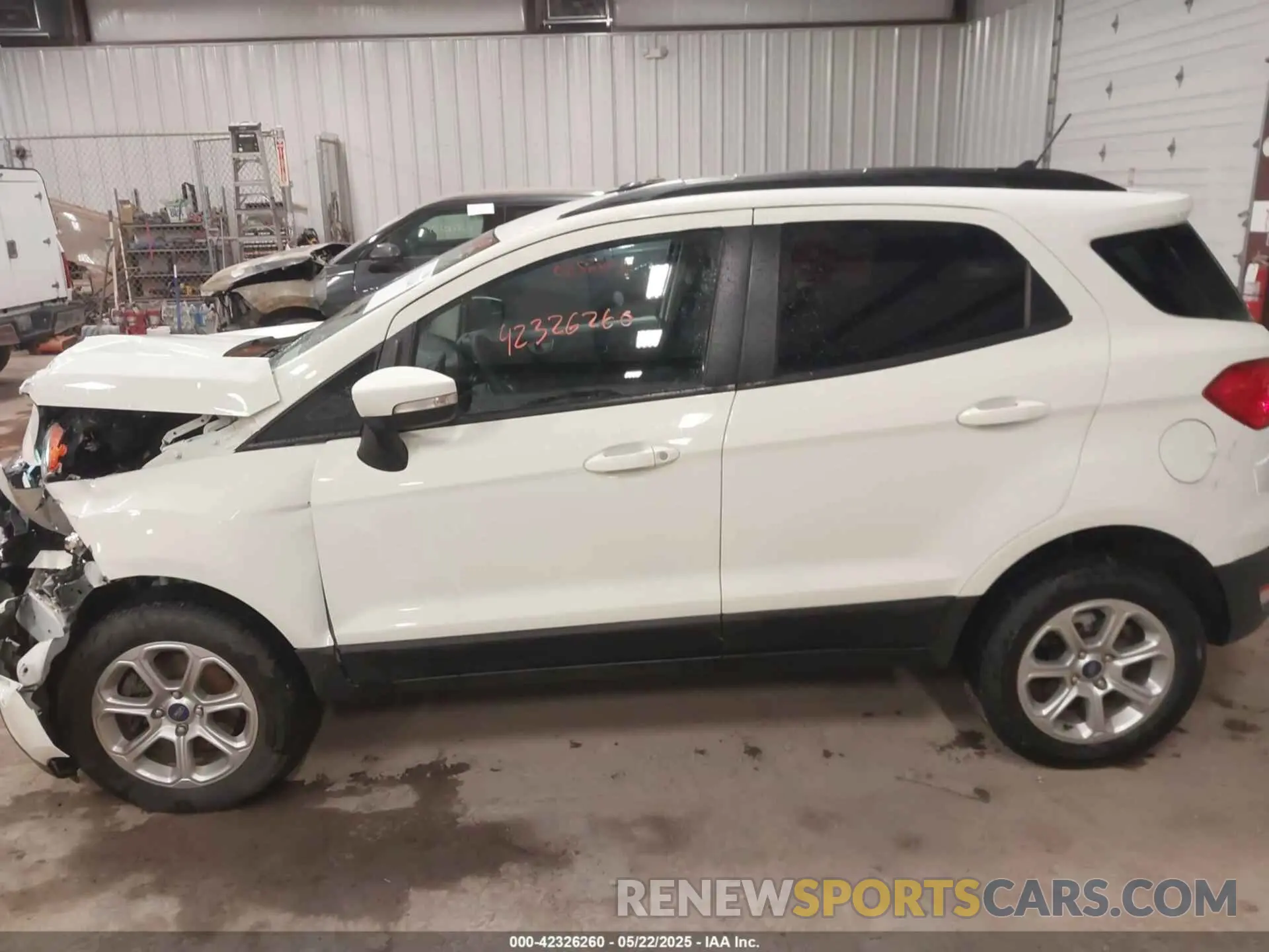 14 Photograph of a damaged car MAJ6S3GL6NC470230 FORD ECOSPORT 2022