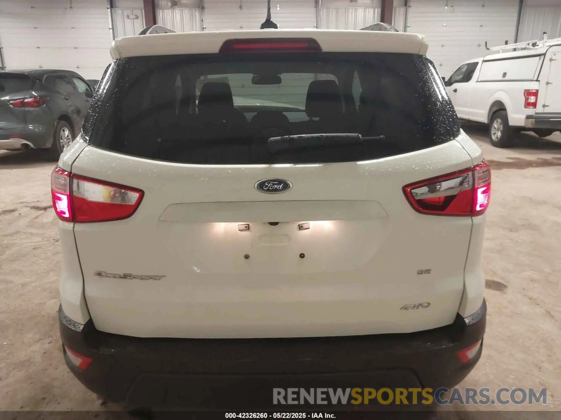 16 Photograph of a damaged car MAJ6S3GL6NC470230 FORD ECOSPORT 2022