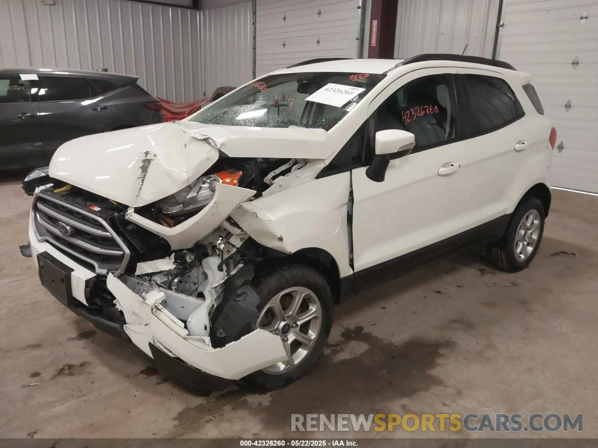 2 Photograph of a damaged car MAJ6S3GL6NC470230 FORD ECOSPORT 2022
