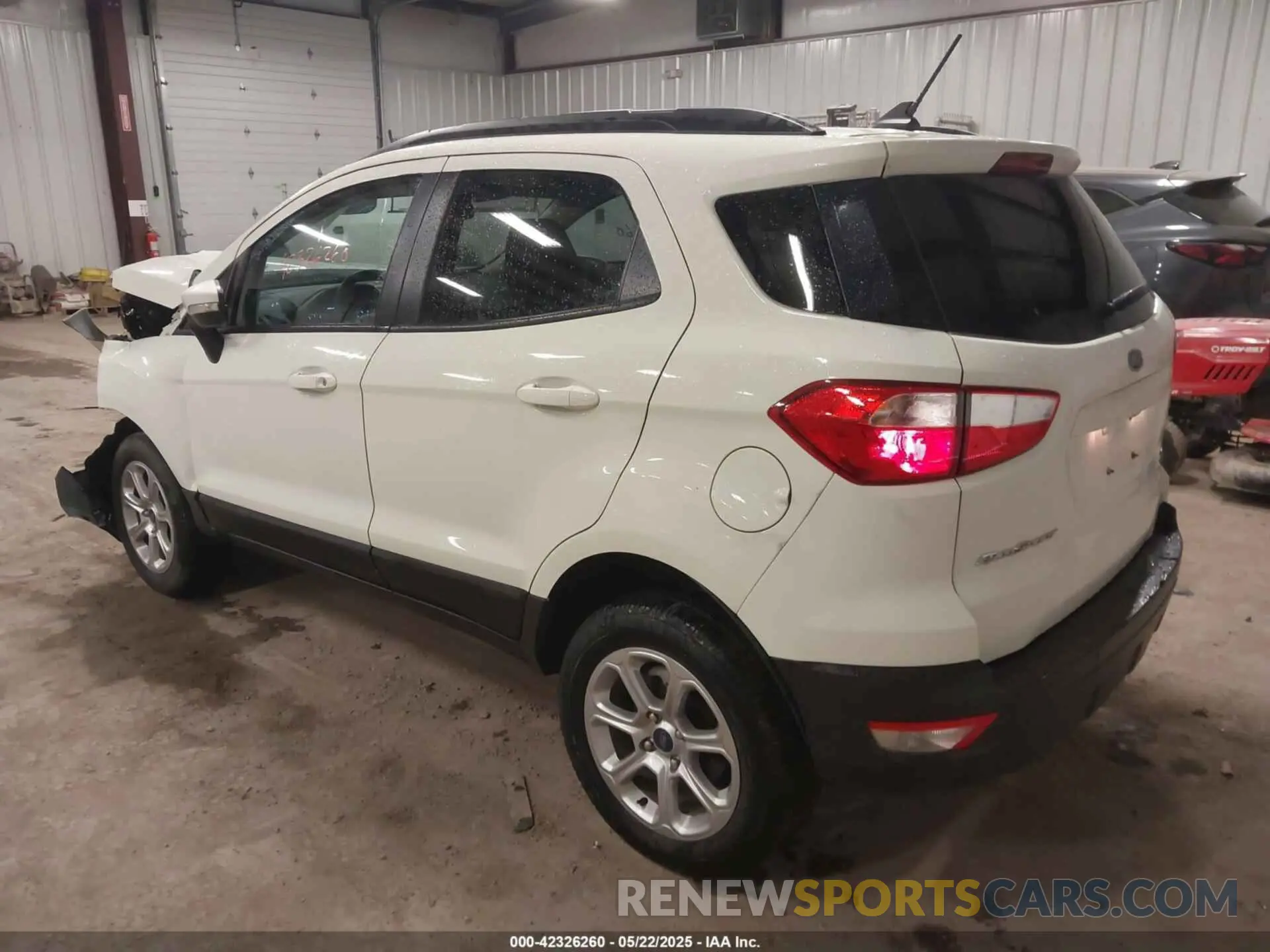 3 Photograph of a damaged car MAJ6S3GL6NC470230 FORD ECOSPORT 2022
