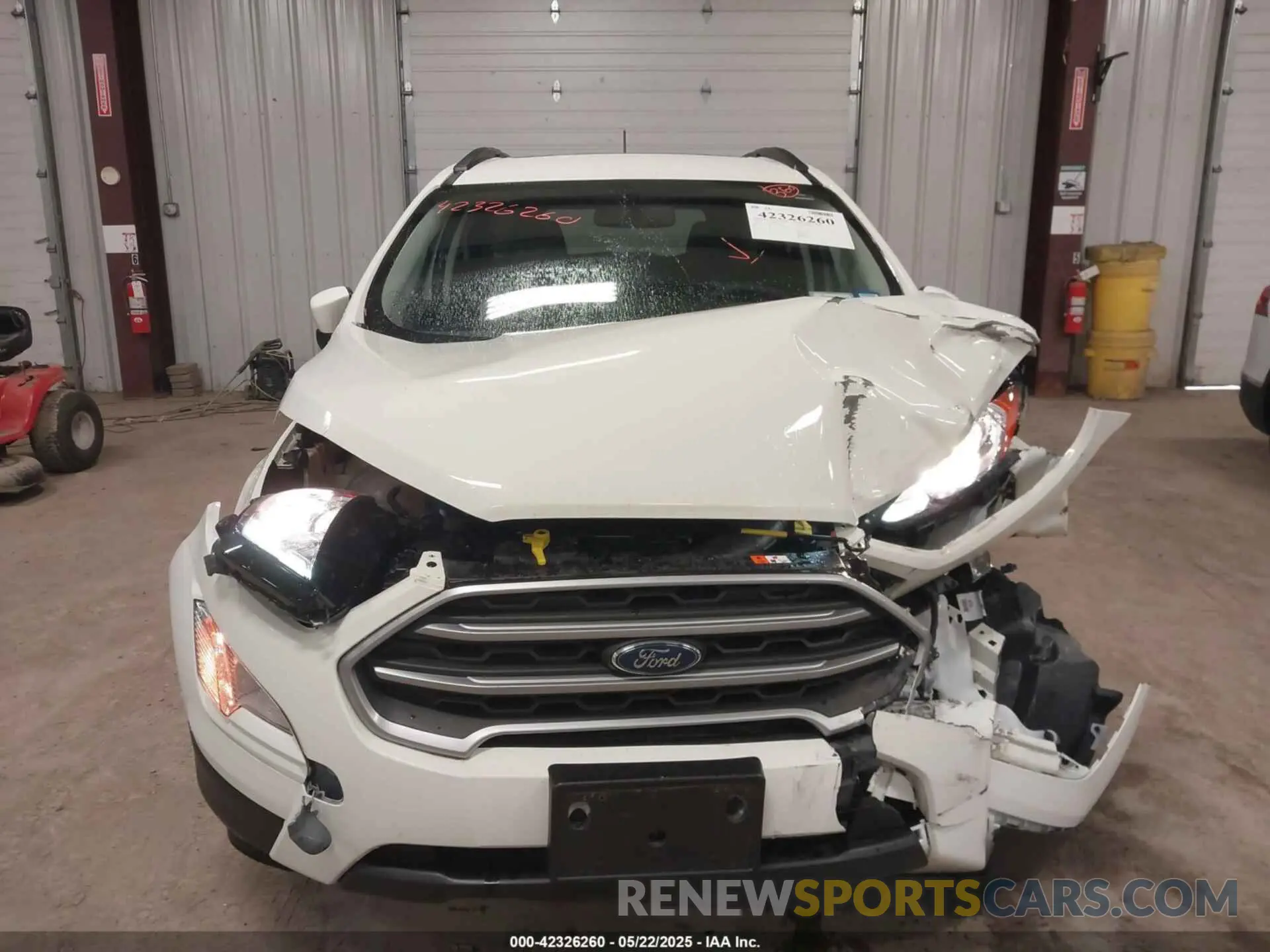6 Photograph of a damaged car MAJ6S3GL6NC470230 FORD ECOSPORT 2022