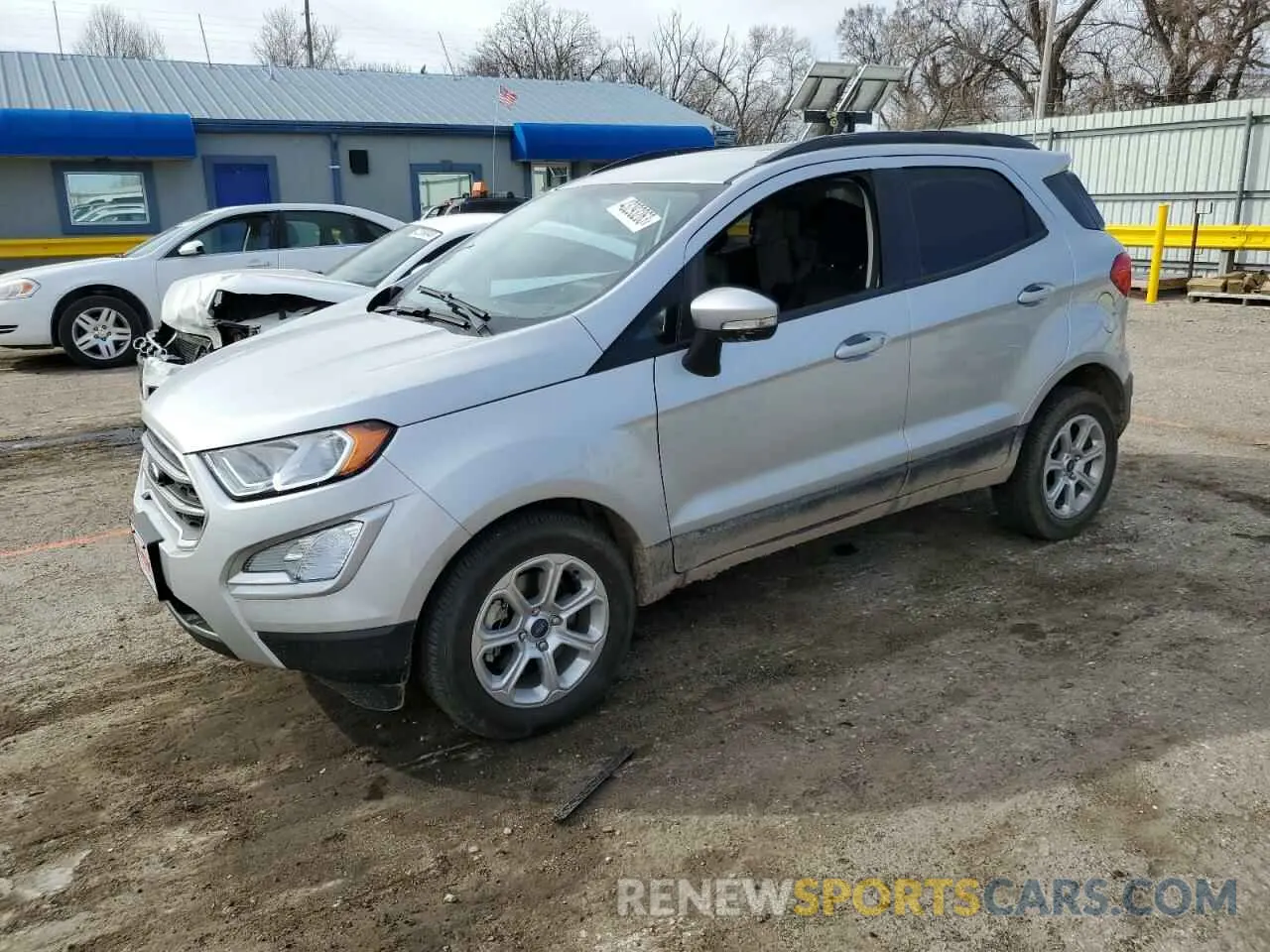 1 Photograph of a damaged car MAJ6S3GL6NC473712 FORD ECOSPORT 2022