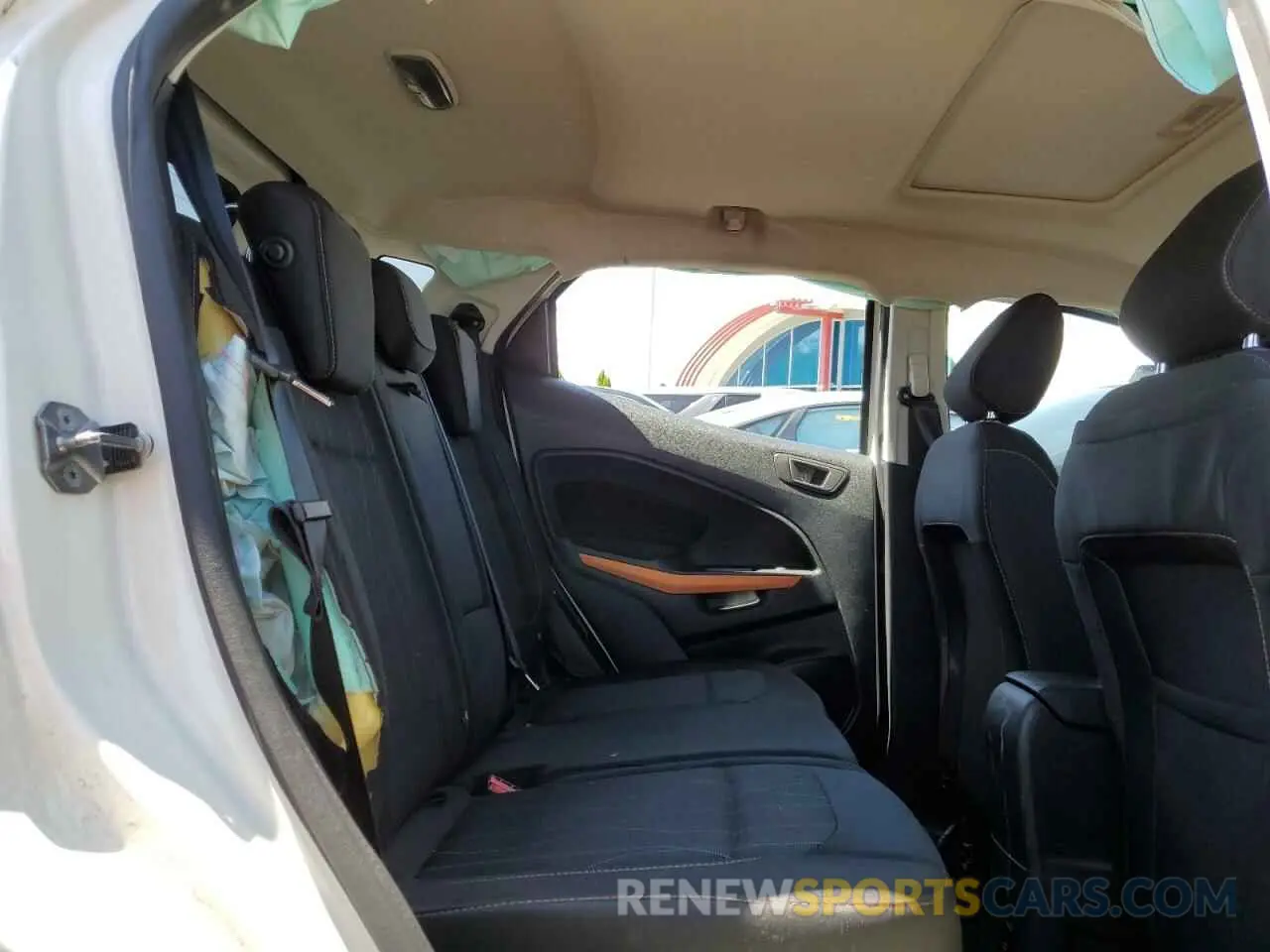 11 Фотография поврежденного автомобиля MAJ6S3GL7NC466090 FORD ECOSPORT 2022
