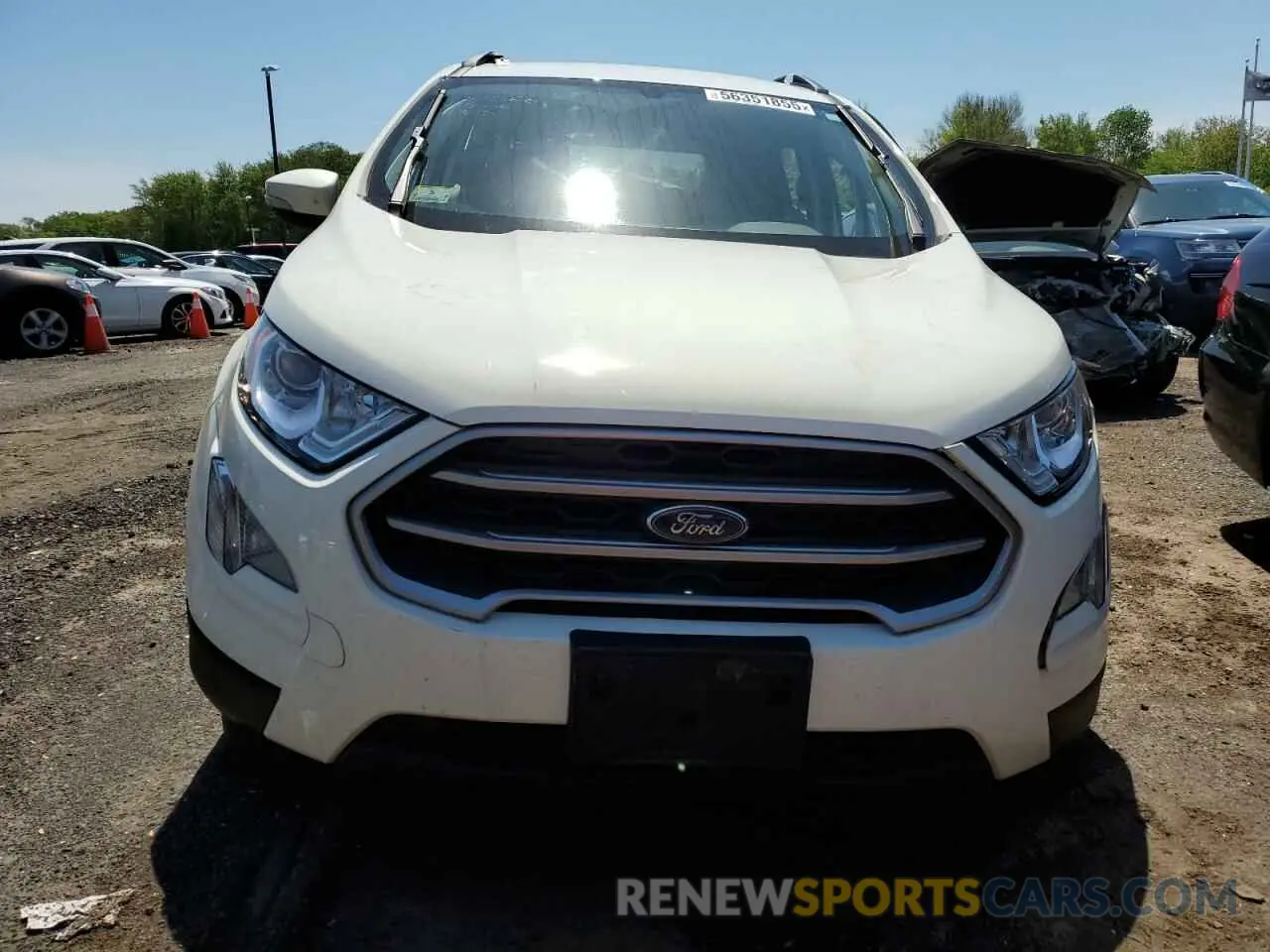 5 Фотография поврежденного автомобиля MAJ6S3GL7NC466090 FORD ECOSPORT 2022