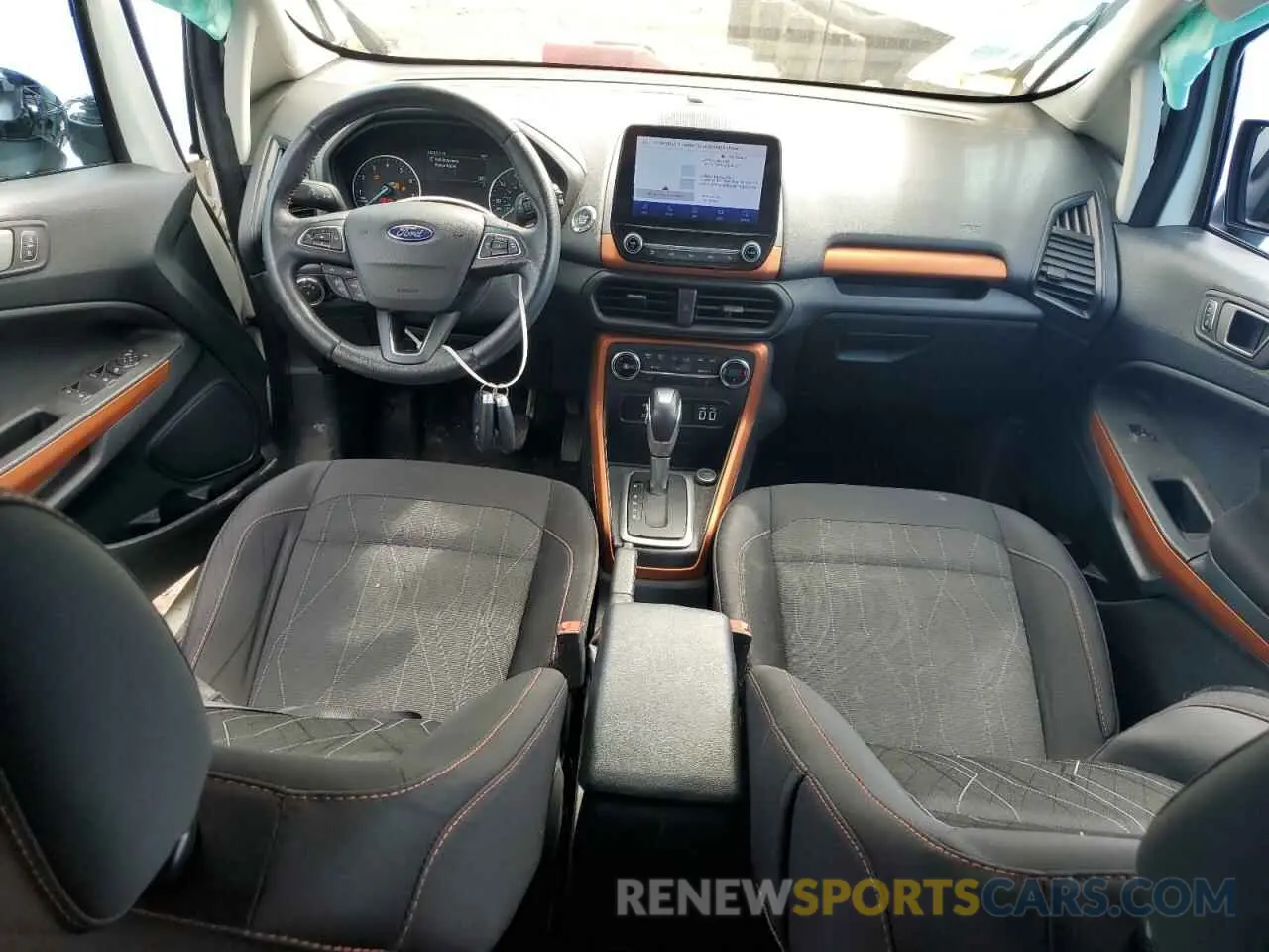 8 Фотография поврежденного автомобиля MAJ6S3GL7NC466090 FORD ECOSPORT 2022