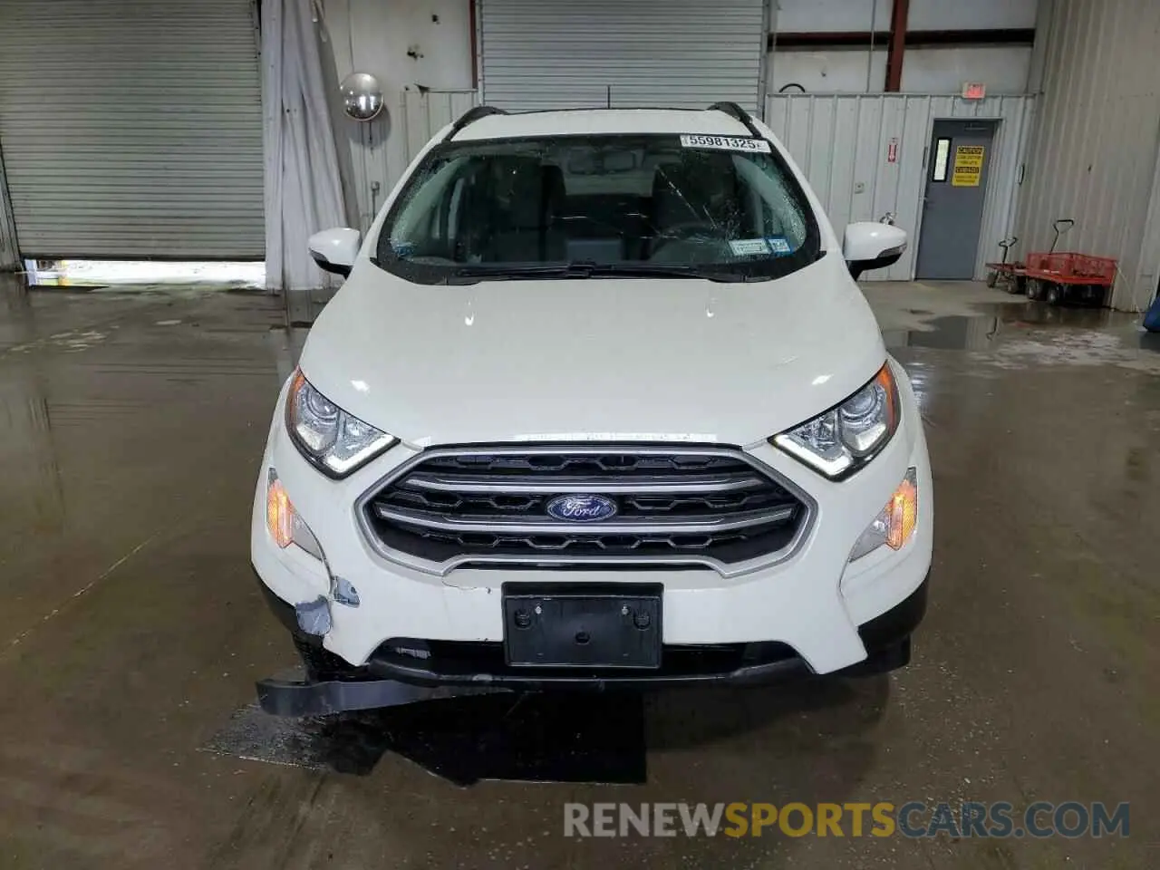 5 Photograph of a damaged car MAJ6S3GL7NC474125 FORD ECOSPORT 2022