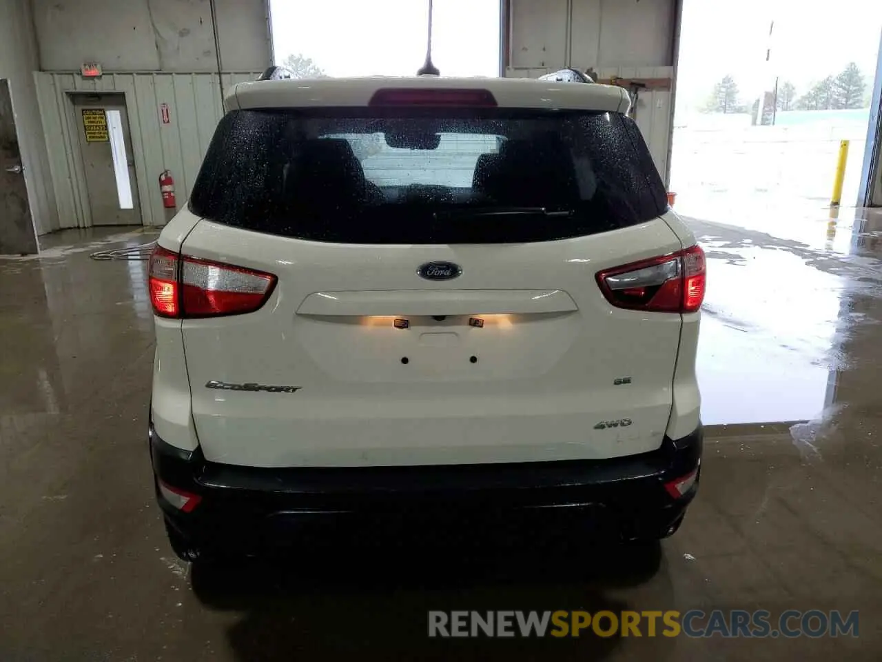 6 Photograph of a damaged car MAJ6S3GL7NC474125 FORD ECOSPORT 2022