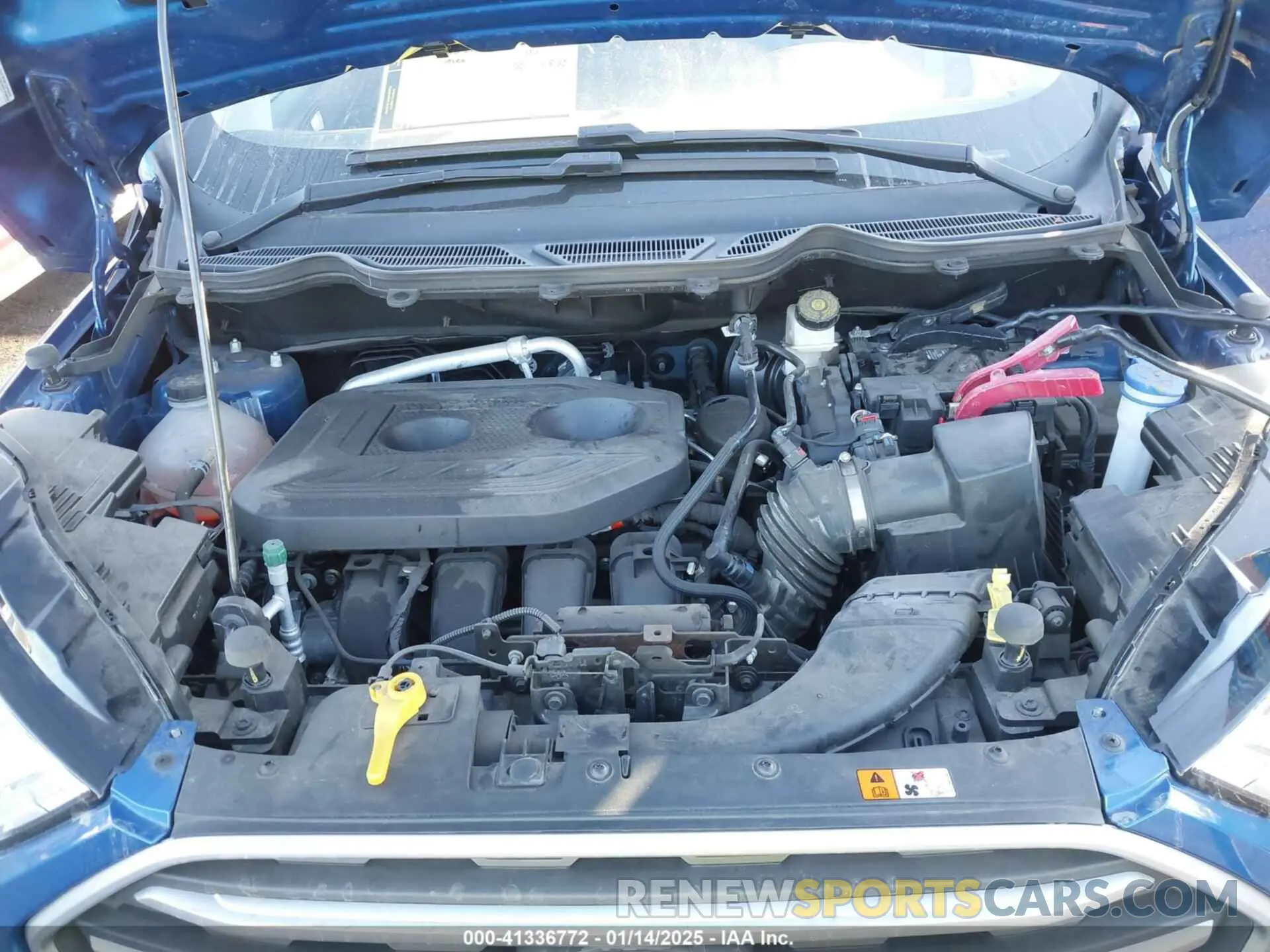 10 Фотография поврежденного автомобиля MAJ6S3GL8NC470049 FORD ECOSPORT 2022