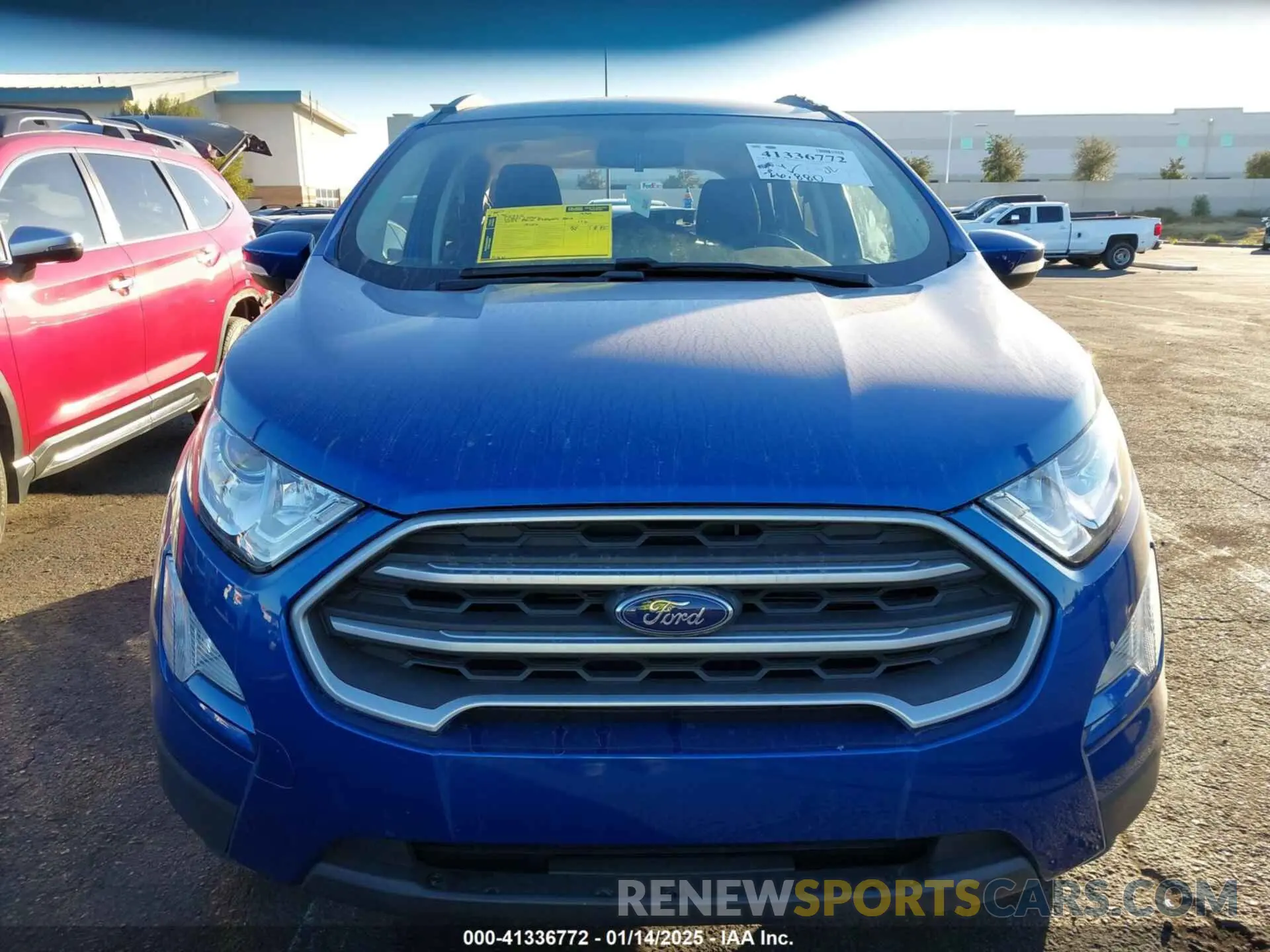 13 Фотография поврежденного автомобиля MAJ6S3GL8NC470049 FORD ECOSPORT 2022