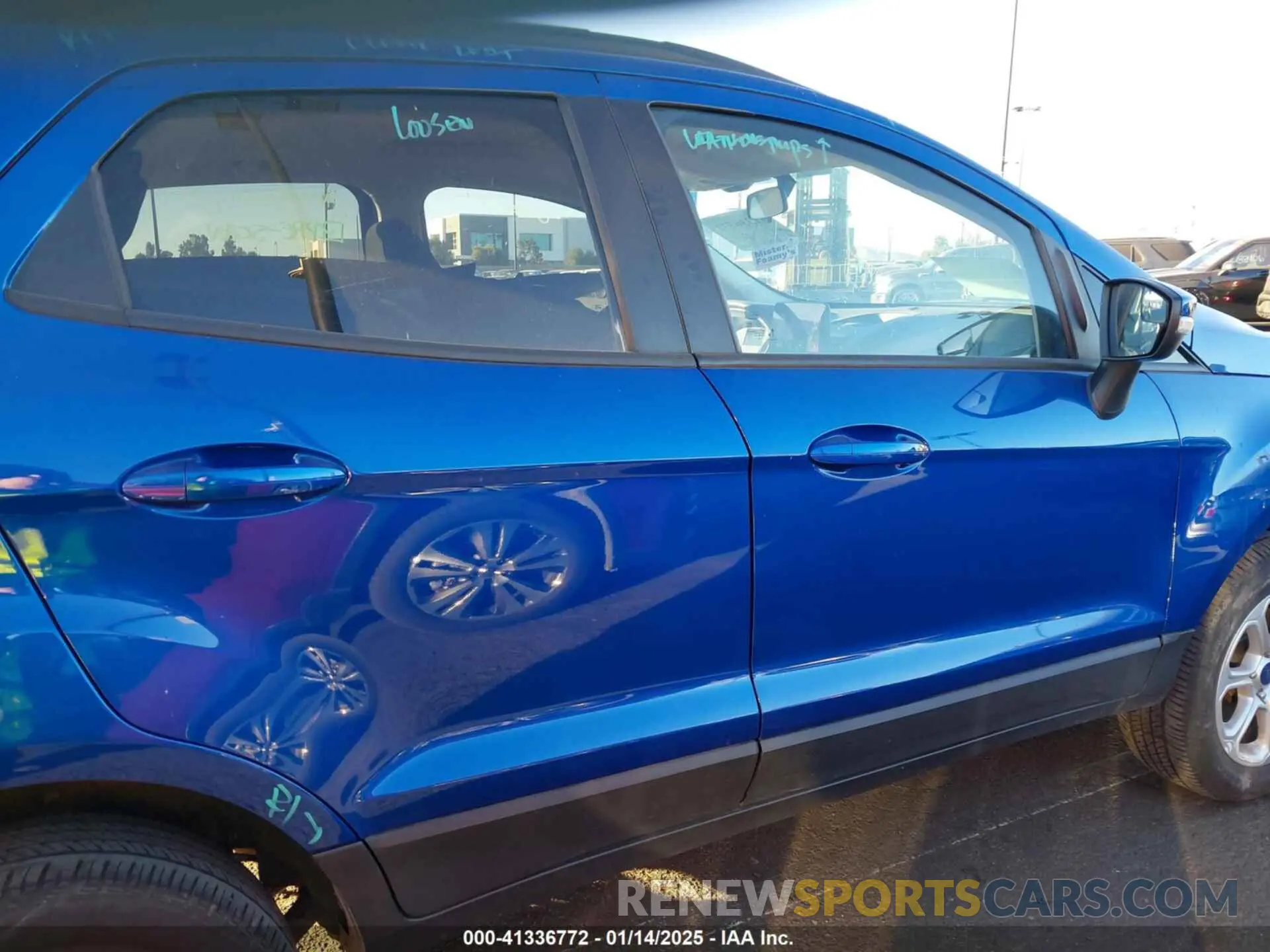 14 Фотография поврежденного автомобиля MAJ6S3GL8NC470049 FORD ECOSPORT 2022