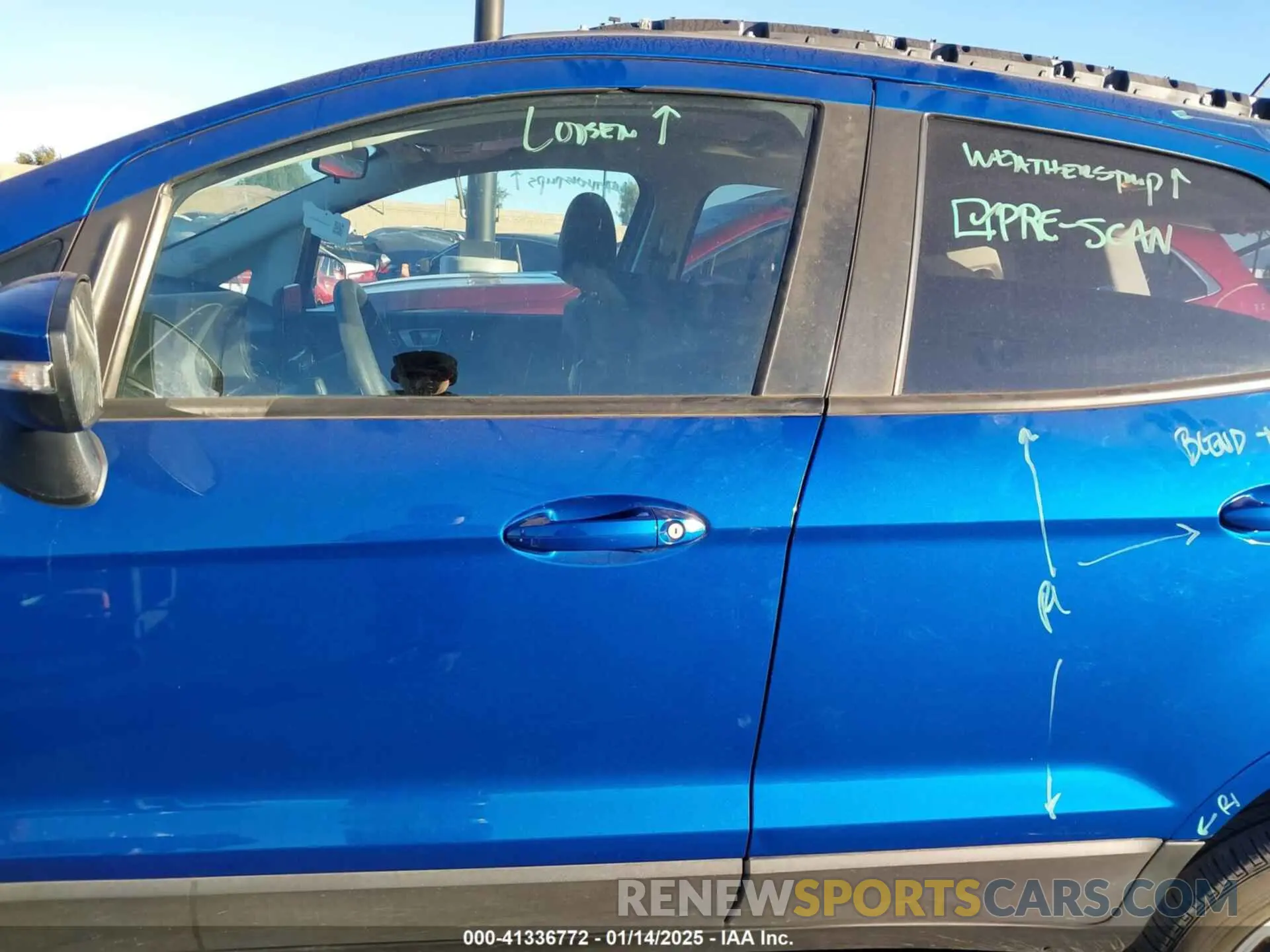 15 Фотография поврежденного автомобиля MAJ6S3GL8NC470049 FORD ECOSPORT 2022