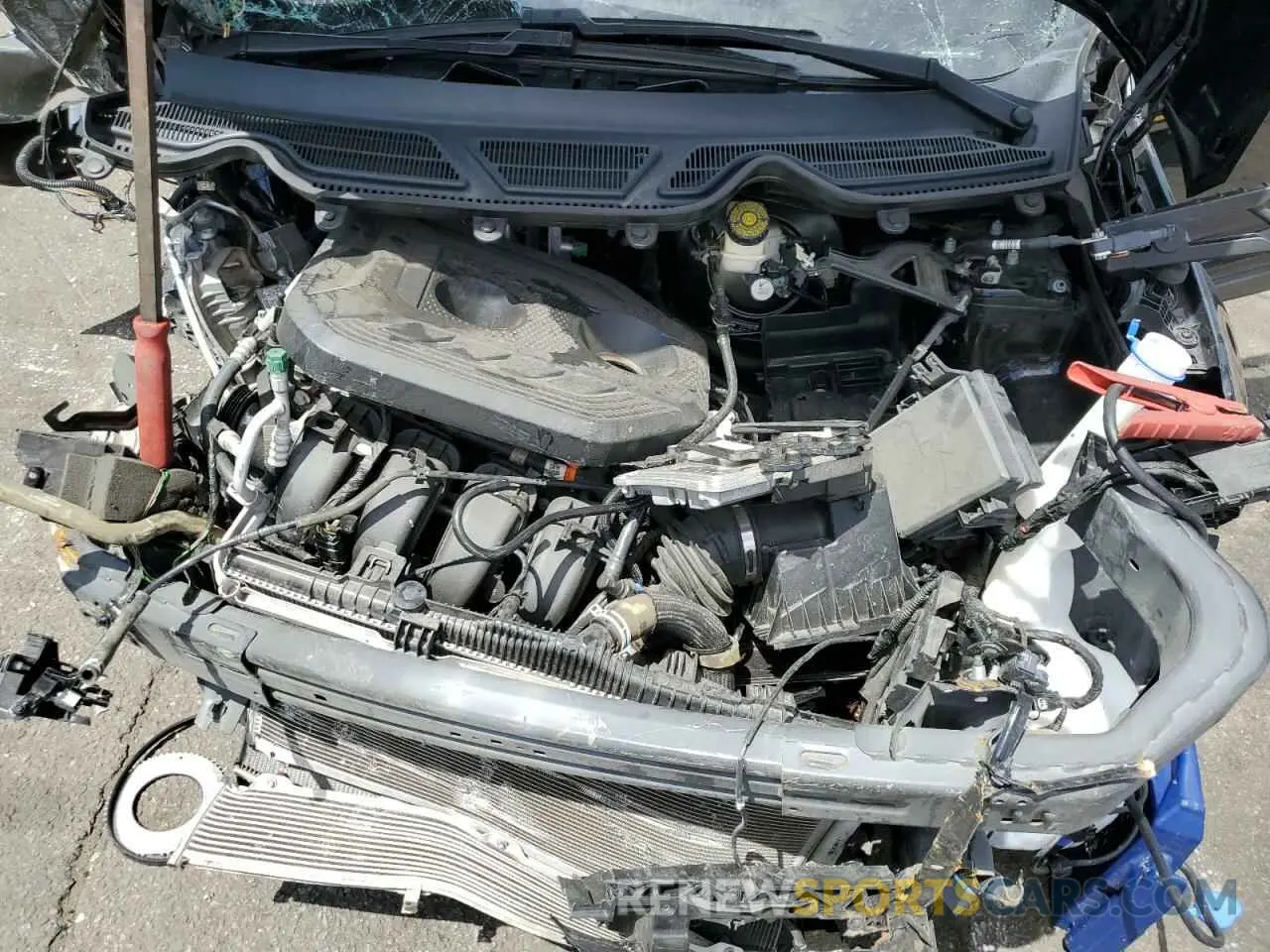 11 Фотография поврежденного автомобиля MAJ6S3GL9NC466480 FORD ECOSPORT 2022