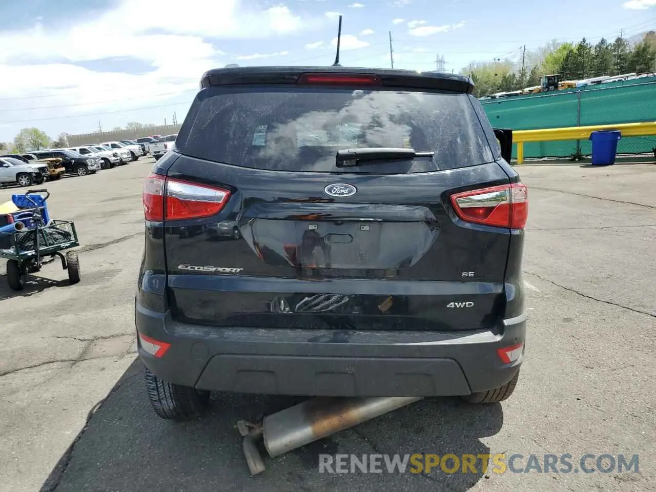 6 Фотография поврежденного автомобиля MAJ6S3GL9NC466480 FORD ECOSPORT 2022