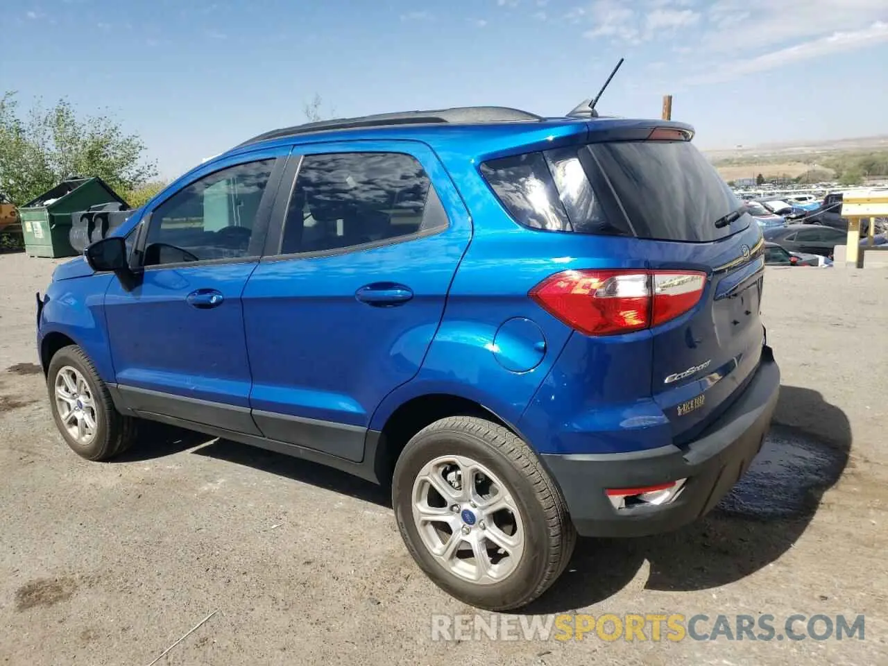 2 Photograph of a damaged car MAJ6S3GL9NC468214 FORD ECOSPORT 2022