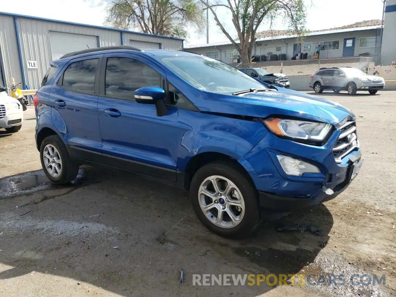 4 Photograph of a damaged car MAJ6S3GL9NC468214 FORD ECOSPORT 2022