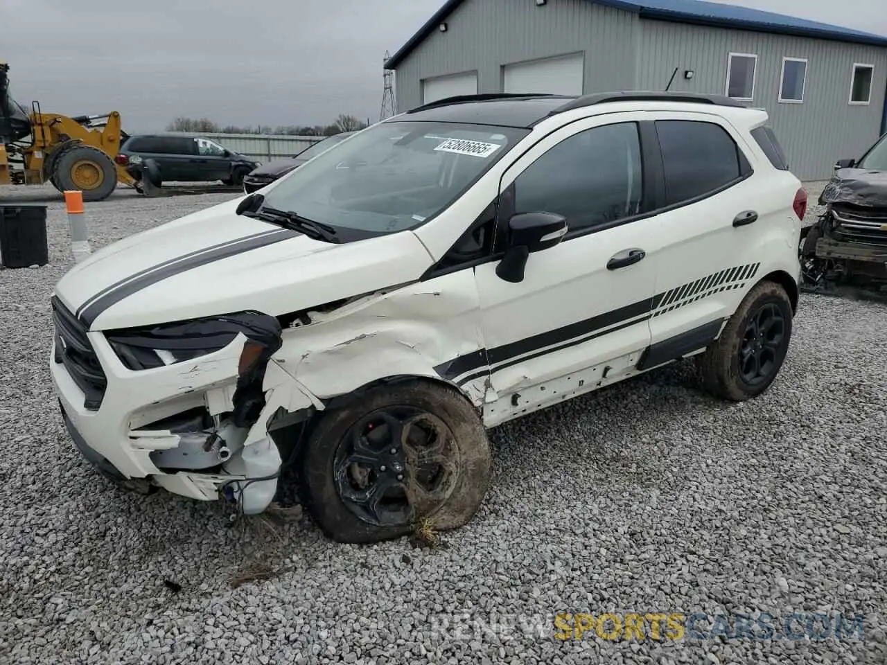 1 Photograph of a damaged car MAJ6S3JL3NC462403 FORD ECOSPORT 2022