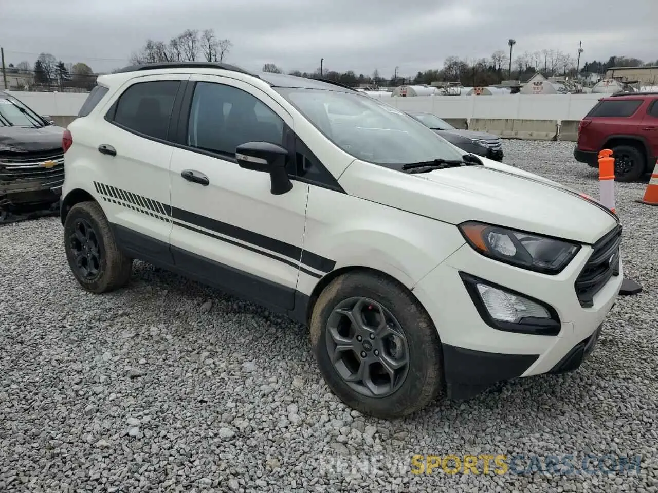 4 Photograph of a damaged car MAJ6S3JL3NC462403 FORD ECOSPORT 2022