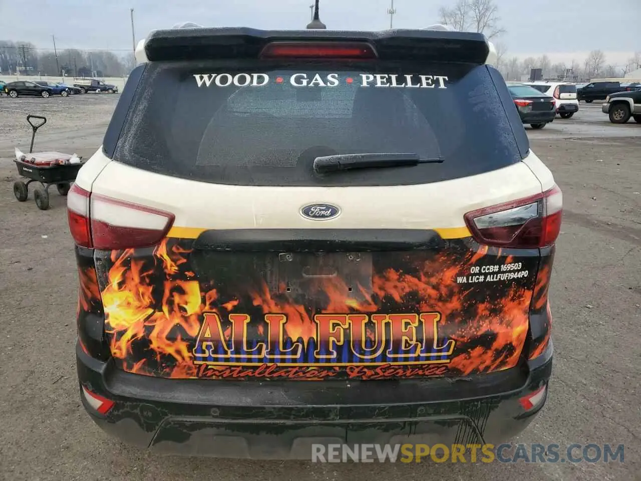 6 Фотография поврежденного автомобиля MAJ6S3JL4NC458974 FORD ECOSPORT 2022