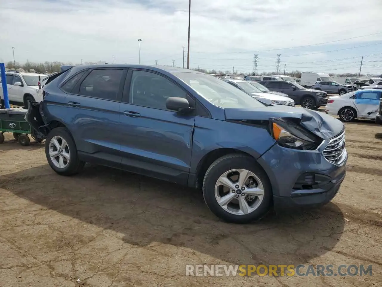 4 Photograph of a damaged car 2FMPK3G90KBB79829 FORD EDGE 2019