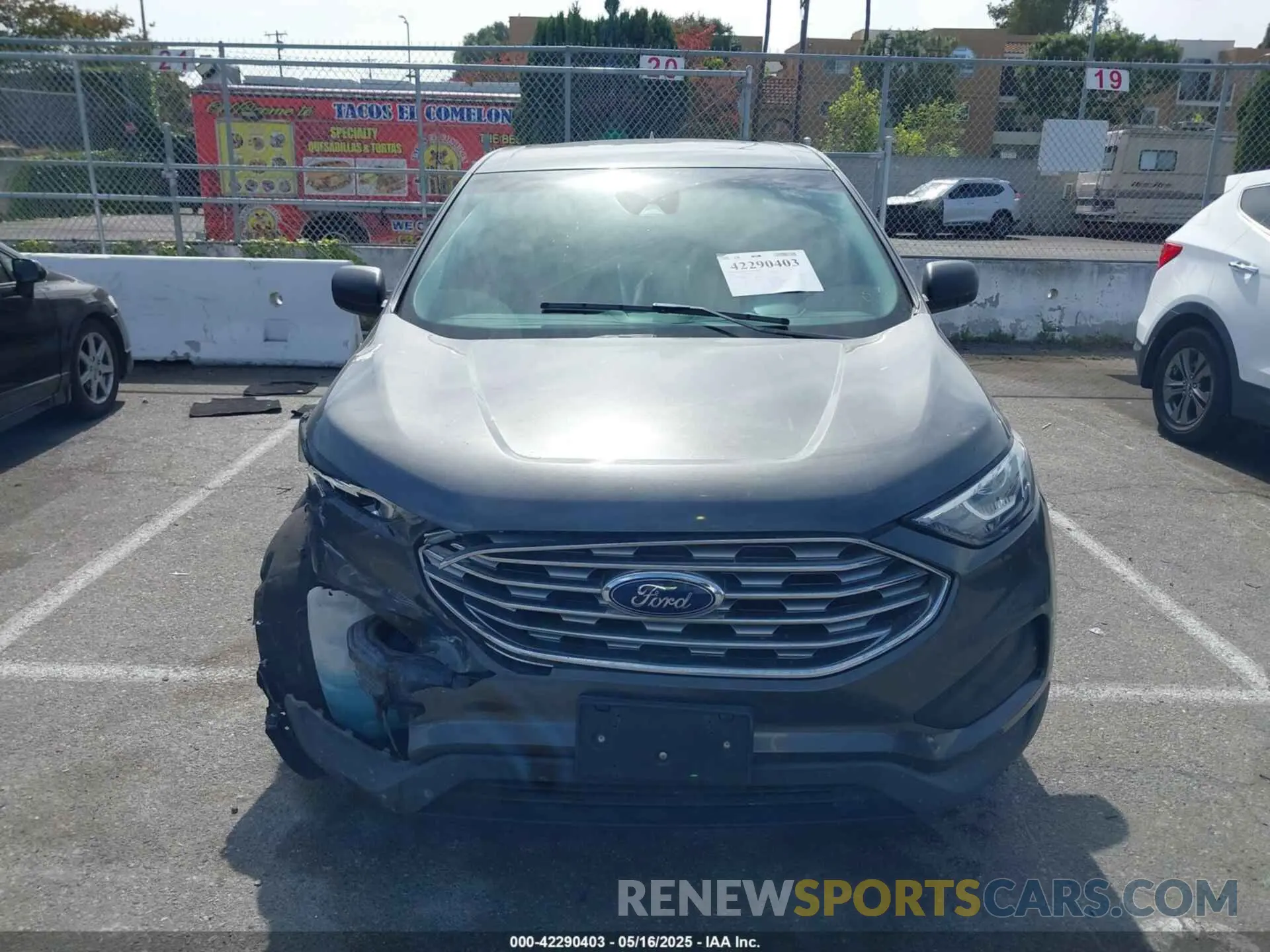 11 Photograph of a damaged car 2FMPK3G93KBB76472 FORD EDGE 2019