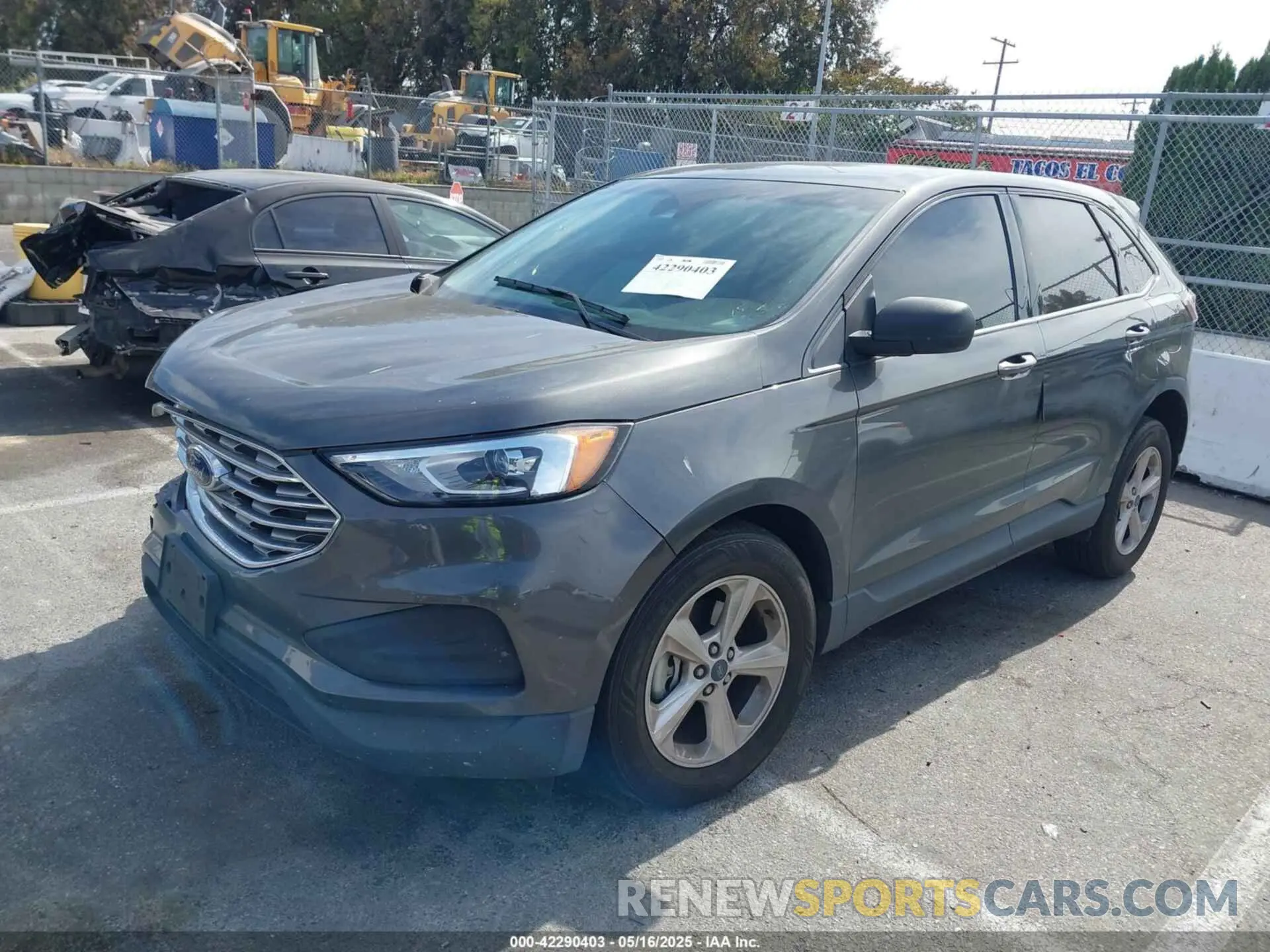 2 Photograph of a damaged car 2FMPK3G93KBB76472 FORD EDGE 2019