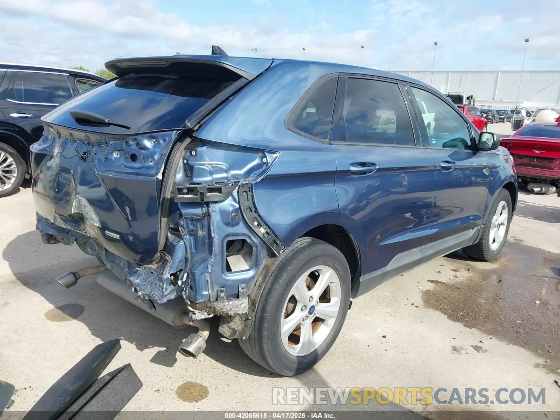 4 Фотография поврежденного автомобиля 2FMPK3G94KBB66940 FORD EDGE 2019