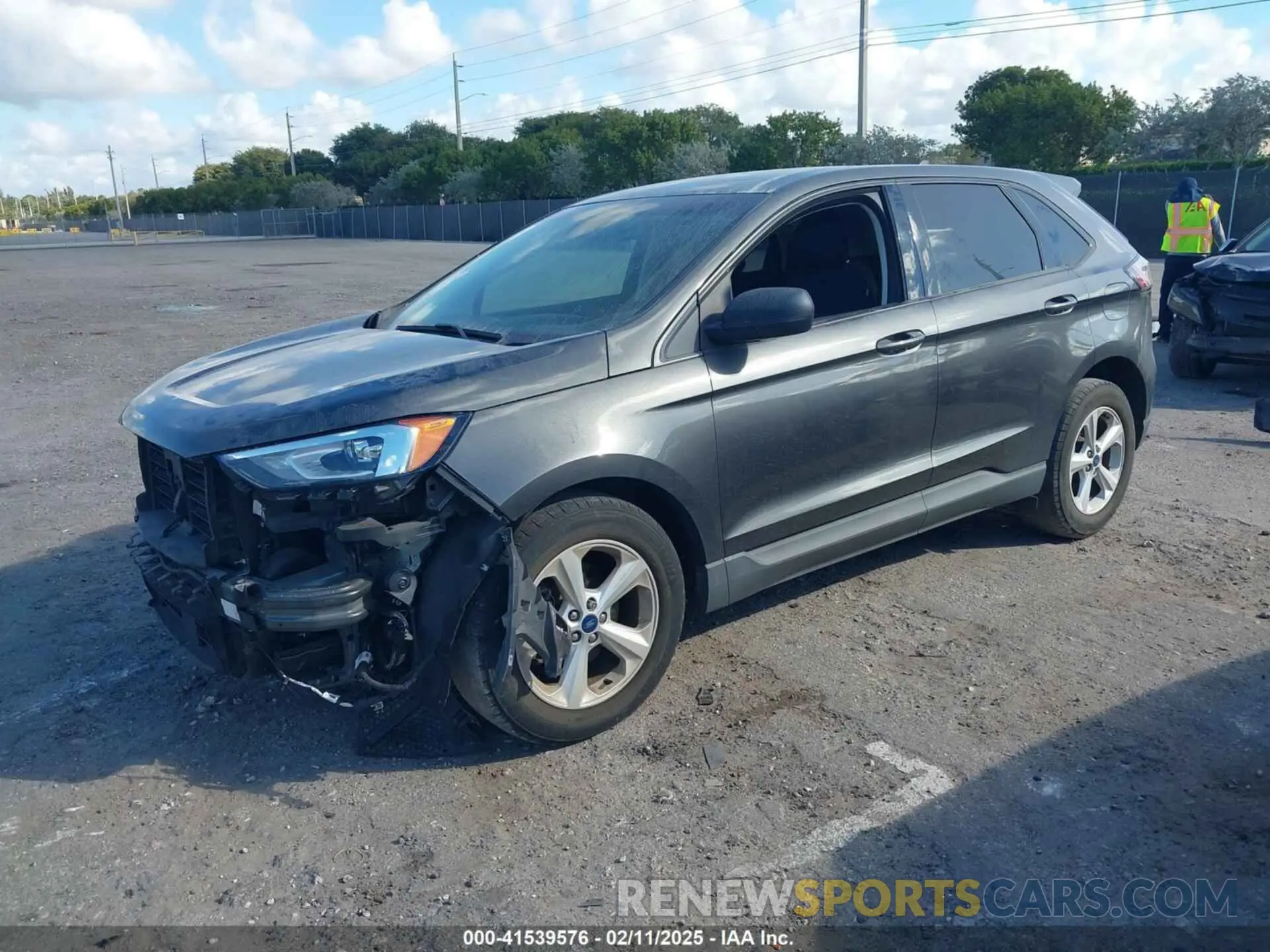 2 Фотография поврежденного автомобиля 2FMPK3G99KBC15761 FORD EDGE 2019