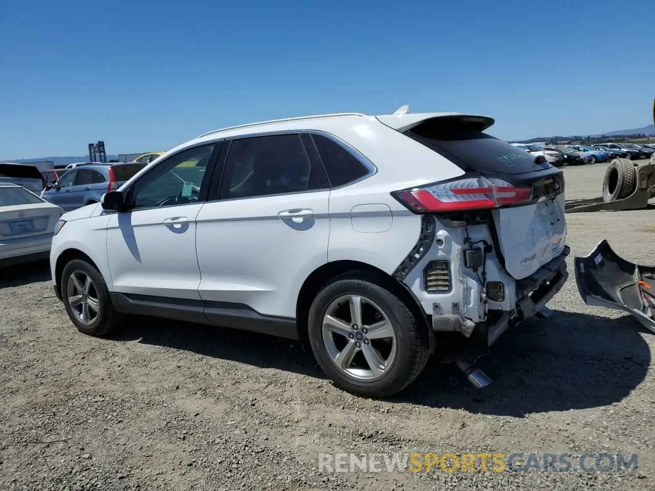 2 Фотография поврежденного автомобиля 2FMPK3J90KBB37430 FORD EDGE 2019